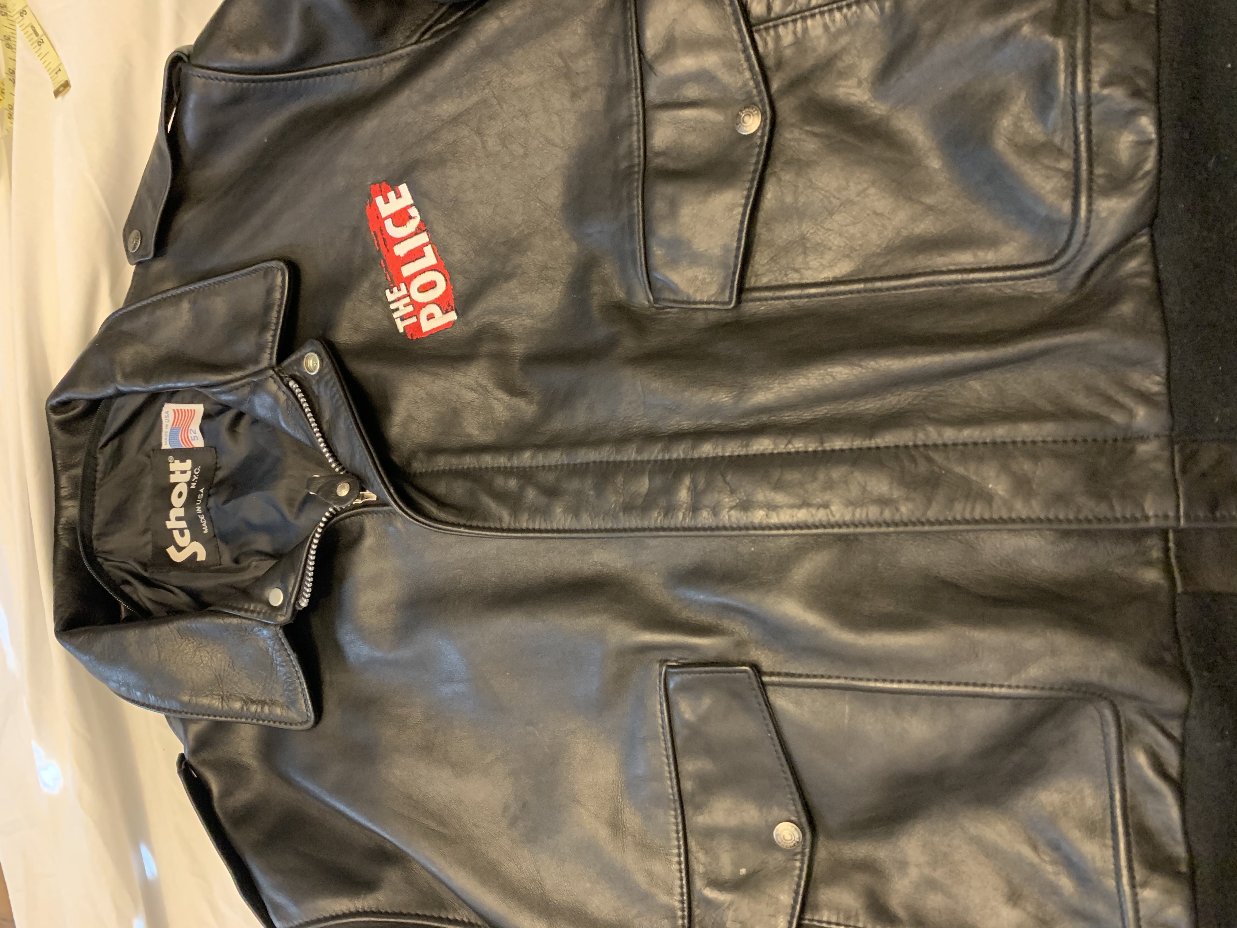 FS: Schott’s 184 SM Bomber size 52 for The Police (band) road crew ...