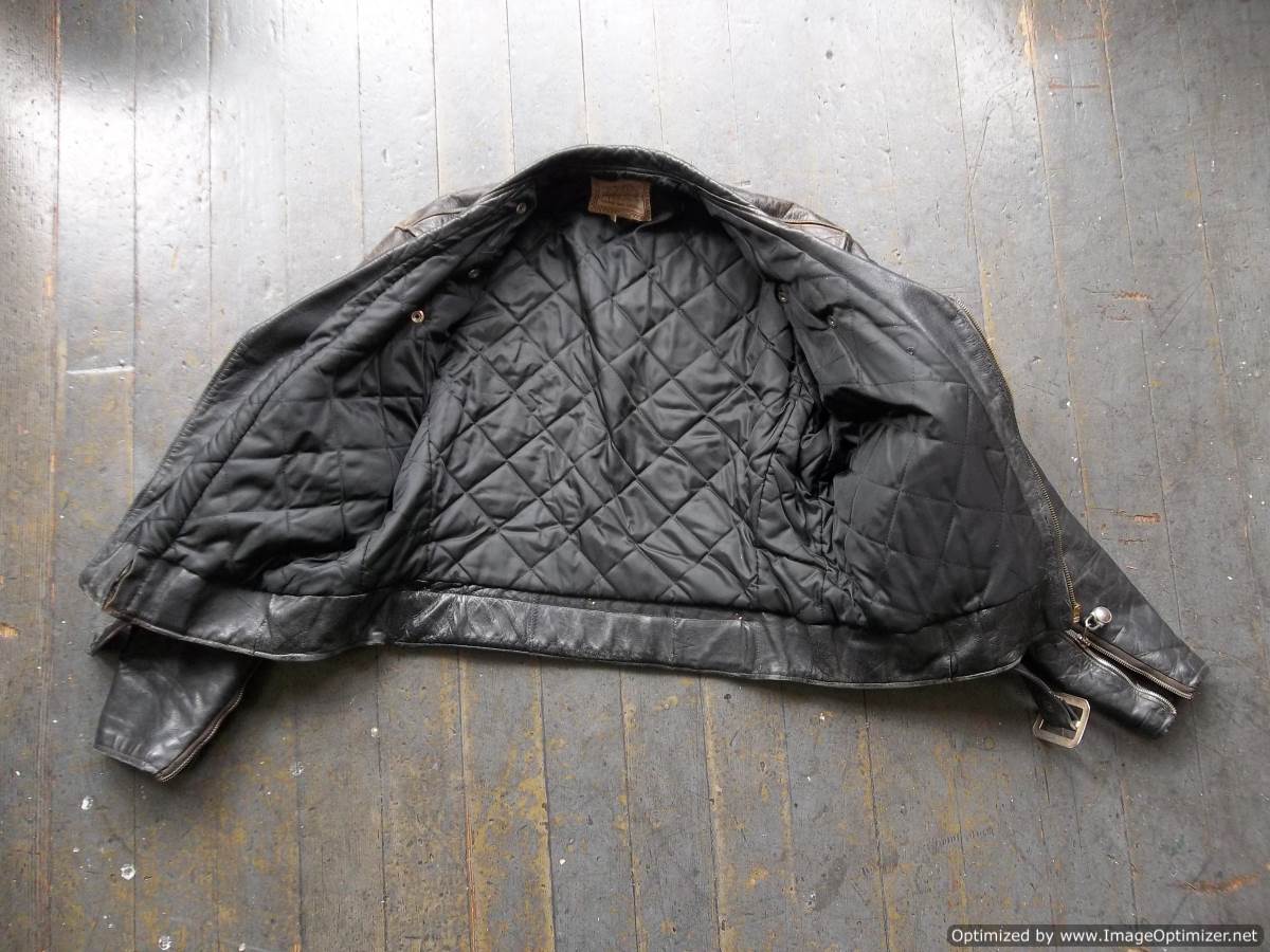 Vintage Appalachian Steerhide Leather Jacket w/Buco Saddle Locks | The ...