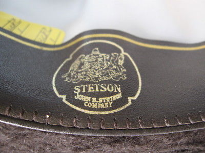 Stetson store hat identification