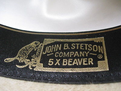 Stetson store hat identification