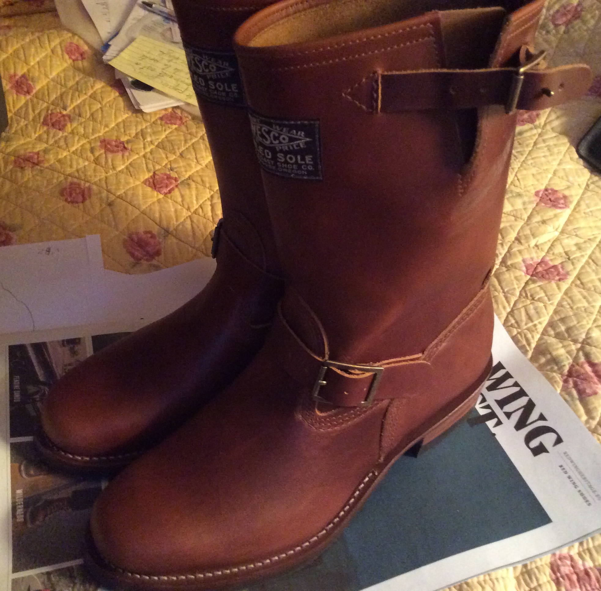 Wesco 1939 engineer outlet boot