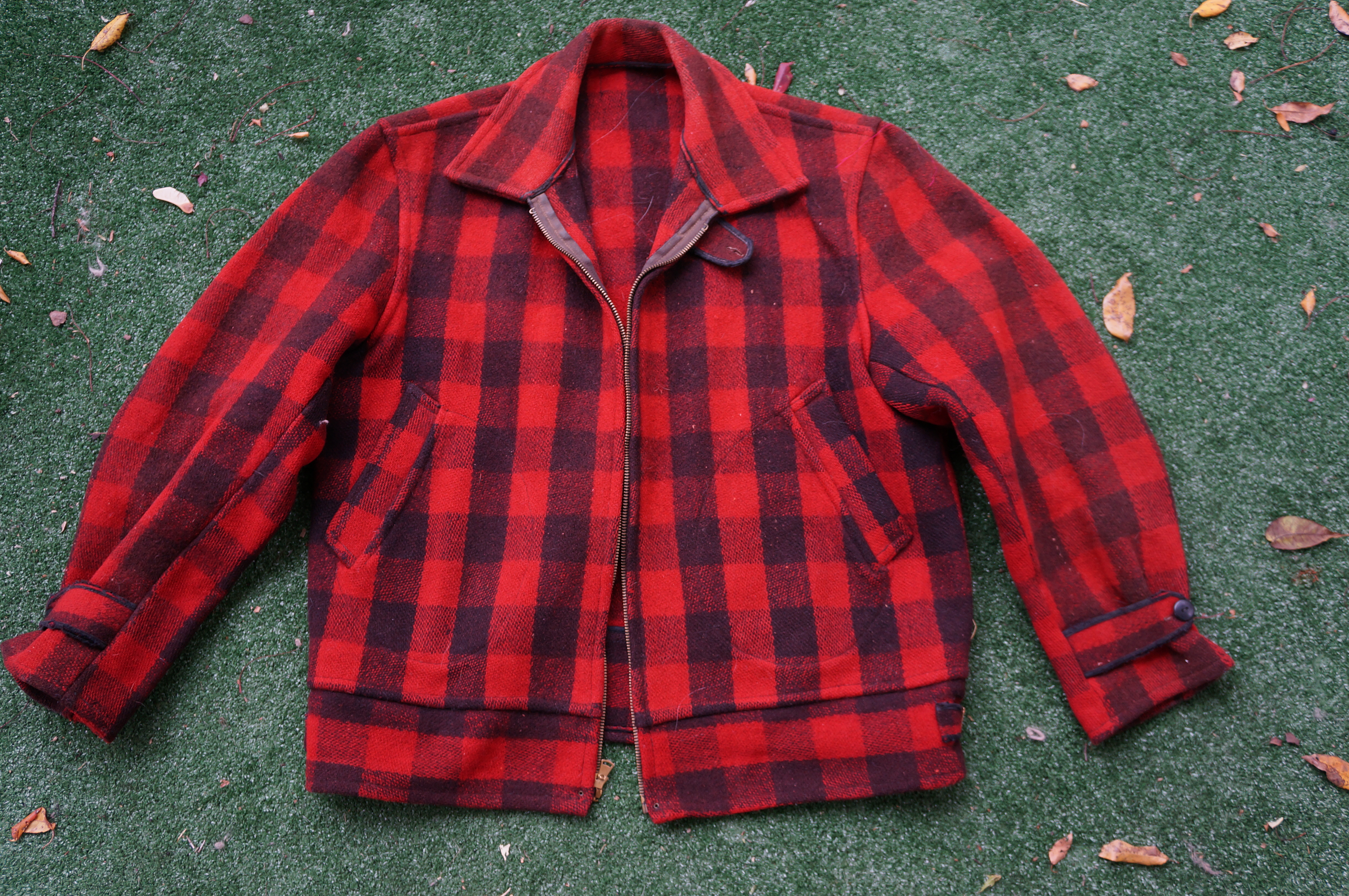 Vintage deals plaid jacket