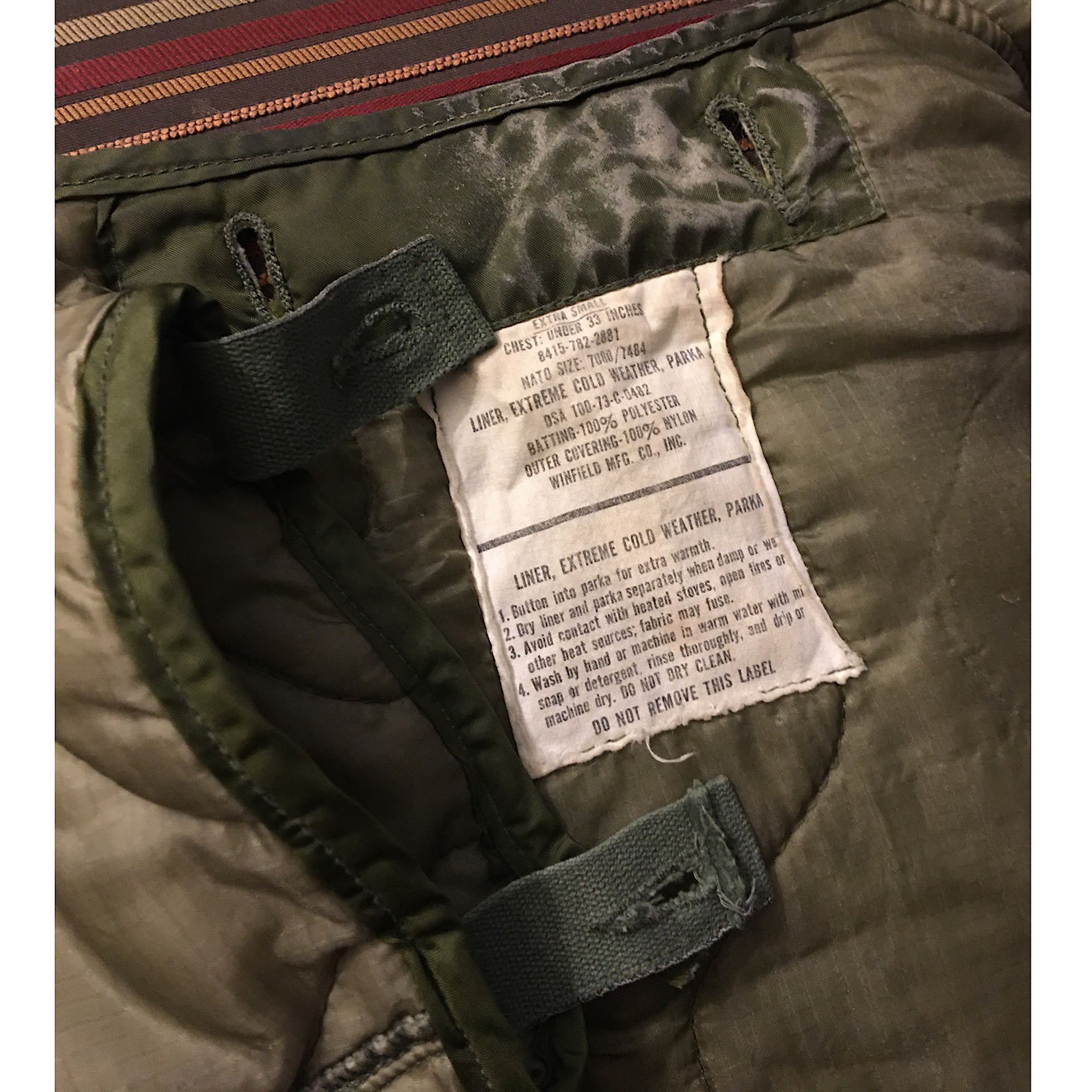 M51 hot sale parka liner