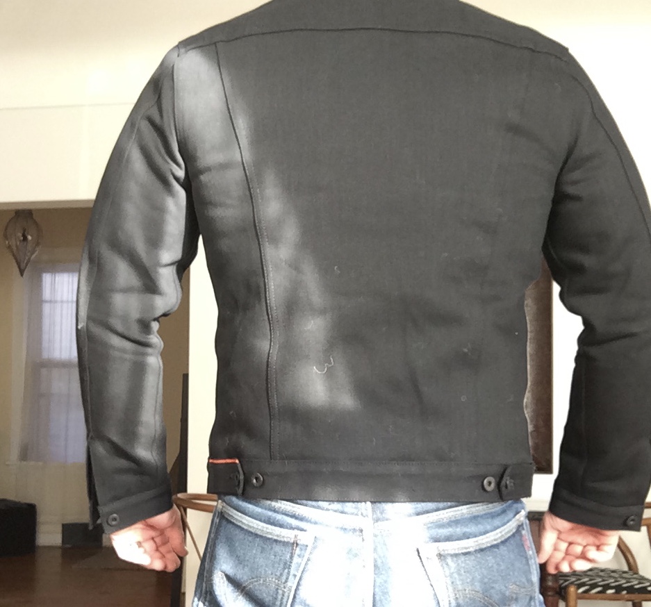 Levi's waxed cheap sherpa jacket