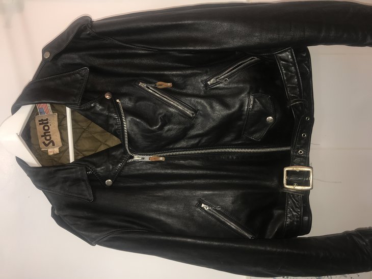 Schott leather jacket on sale craigslist