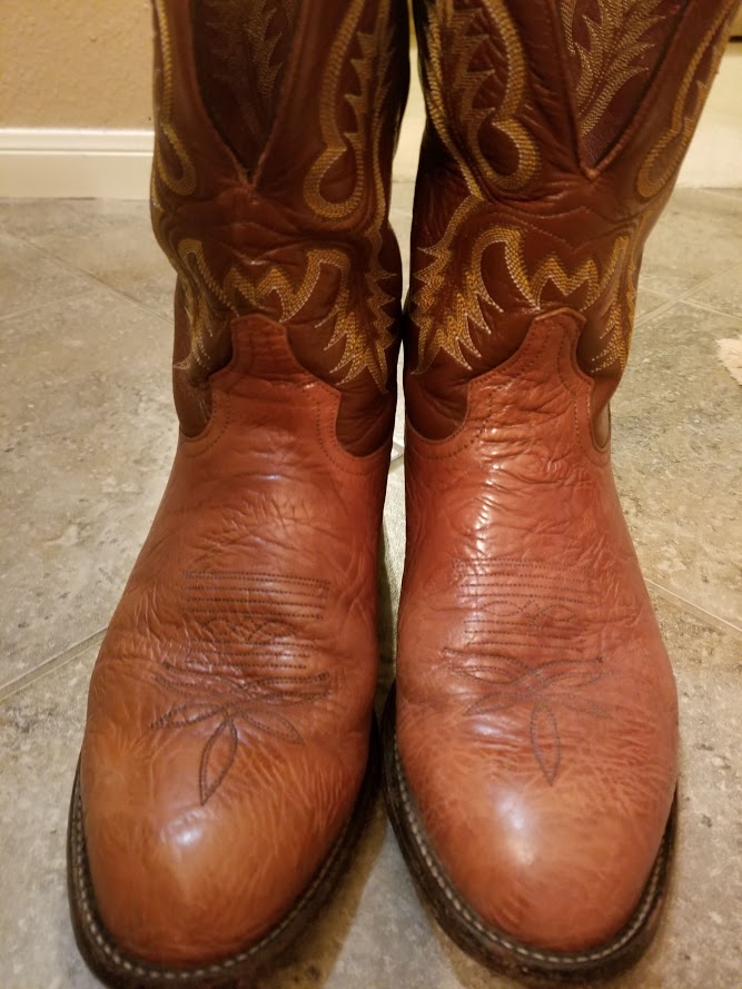 Tony lama shrunken shoulder on sale boot