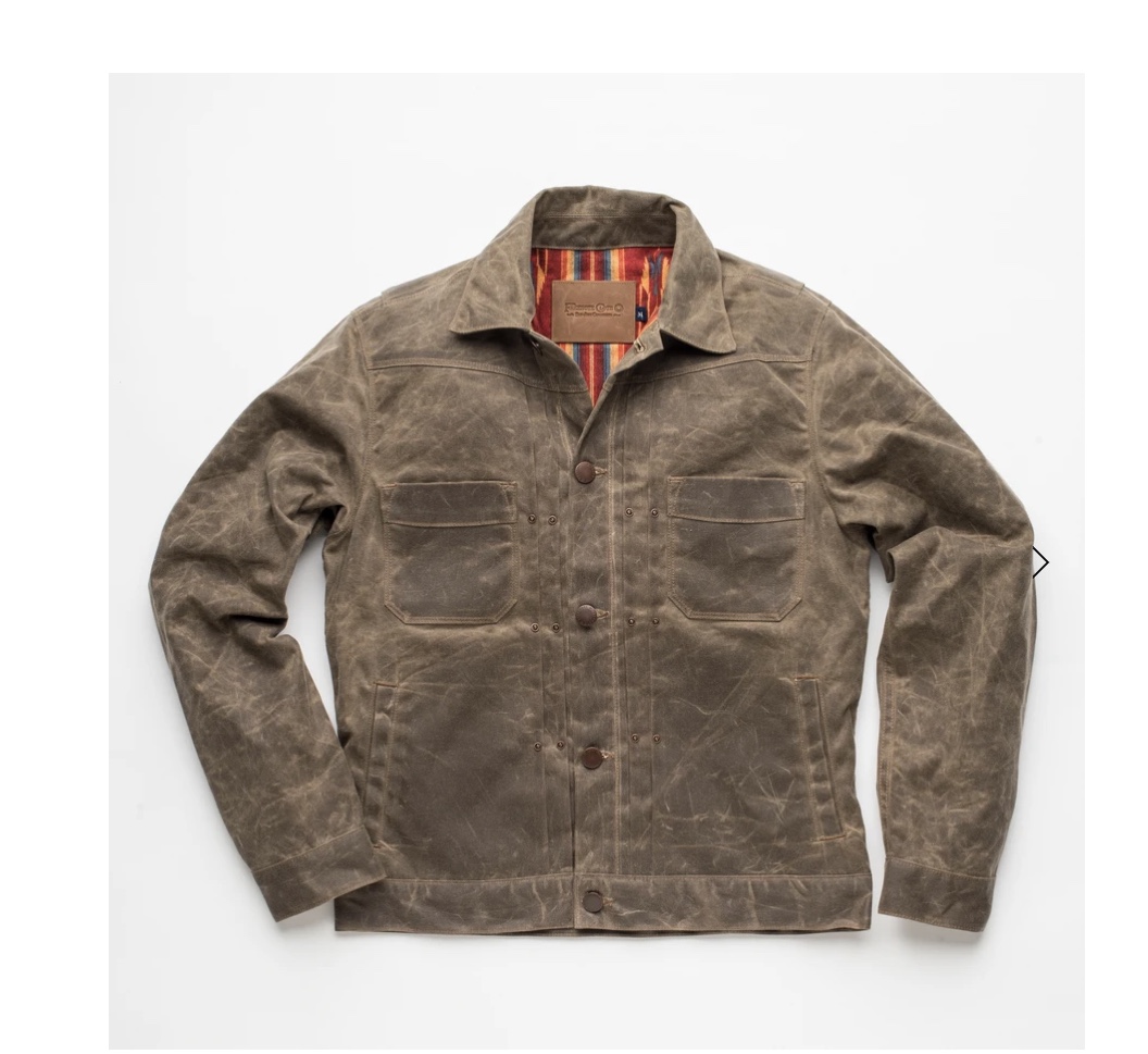 Oiled hotsell canvas jacket