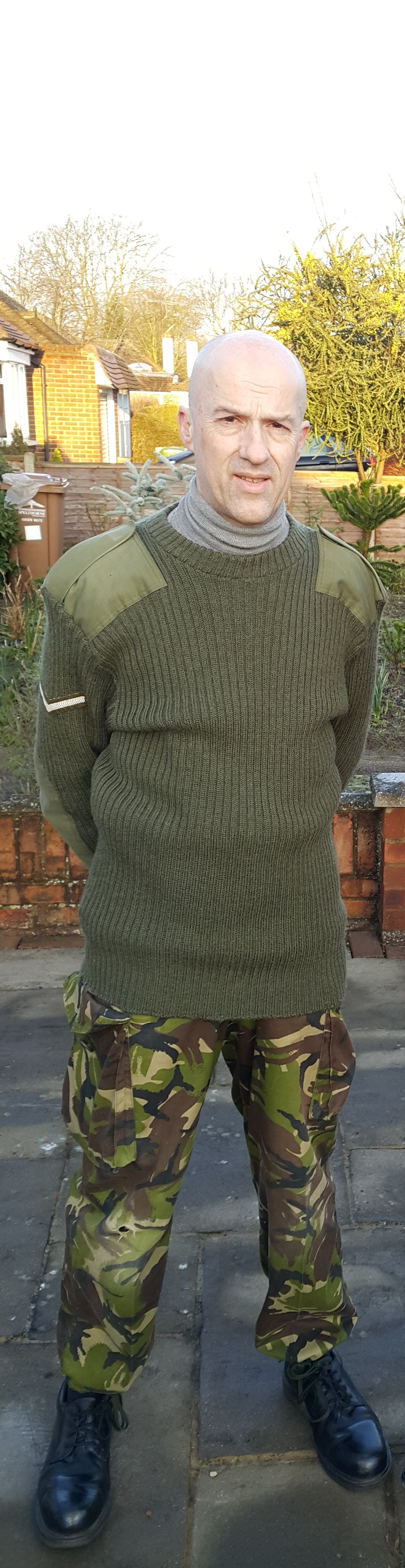 British army wooly pully sale