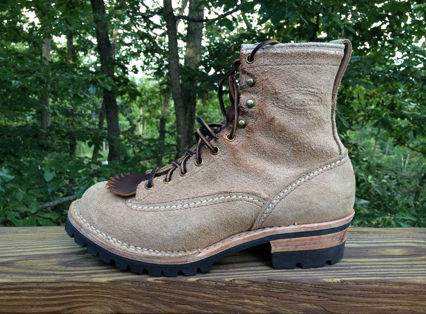 激安】 WESCO -CUSTOM BOSS- Burlap Rough-out size.8E,9E,10E