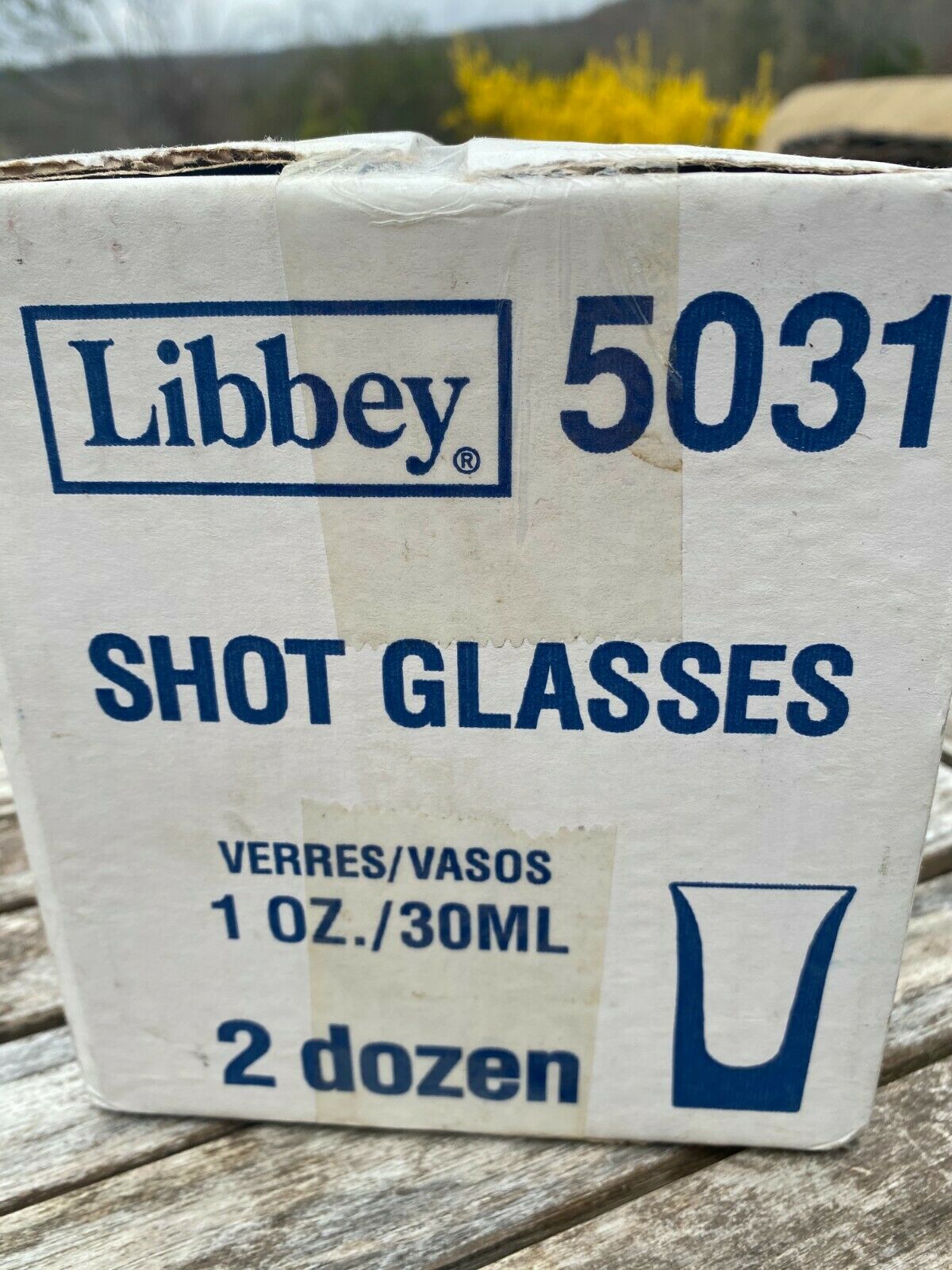 1oz Flared Shot Glasses