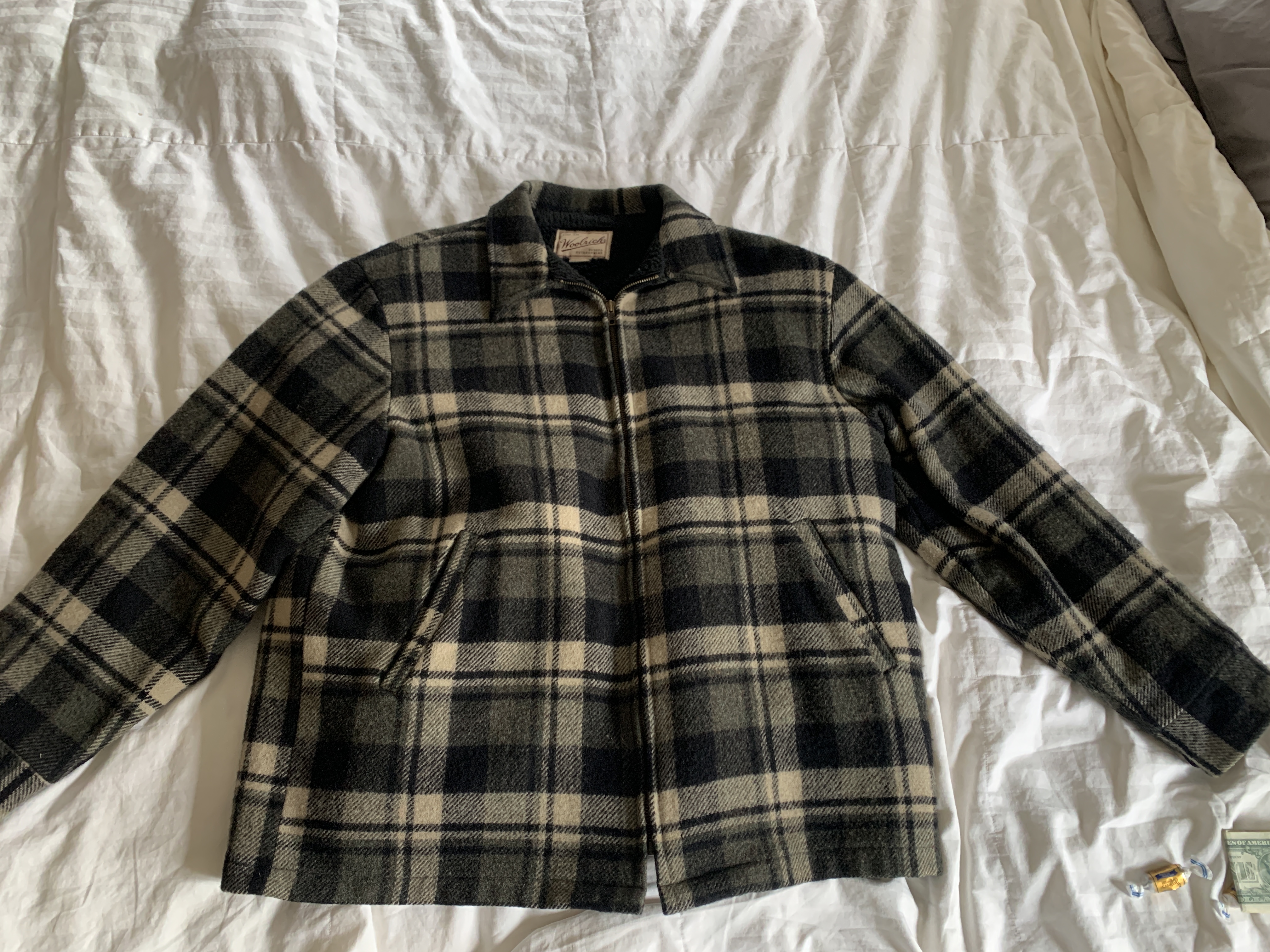 Woolrich hot sale flannel coat