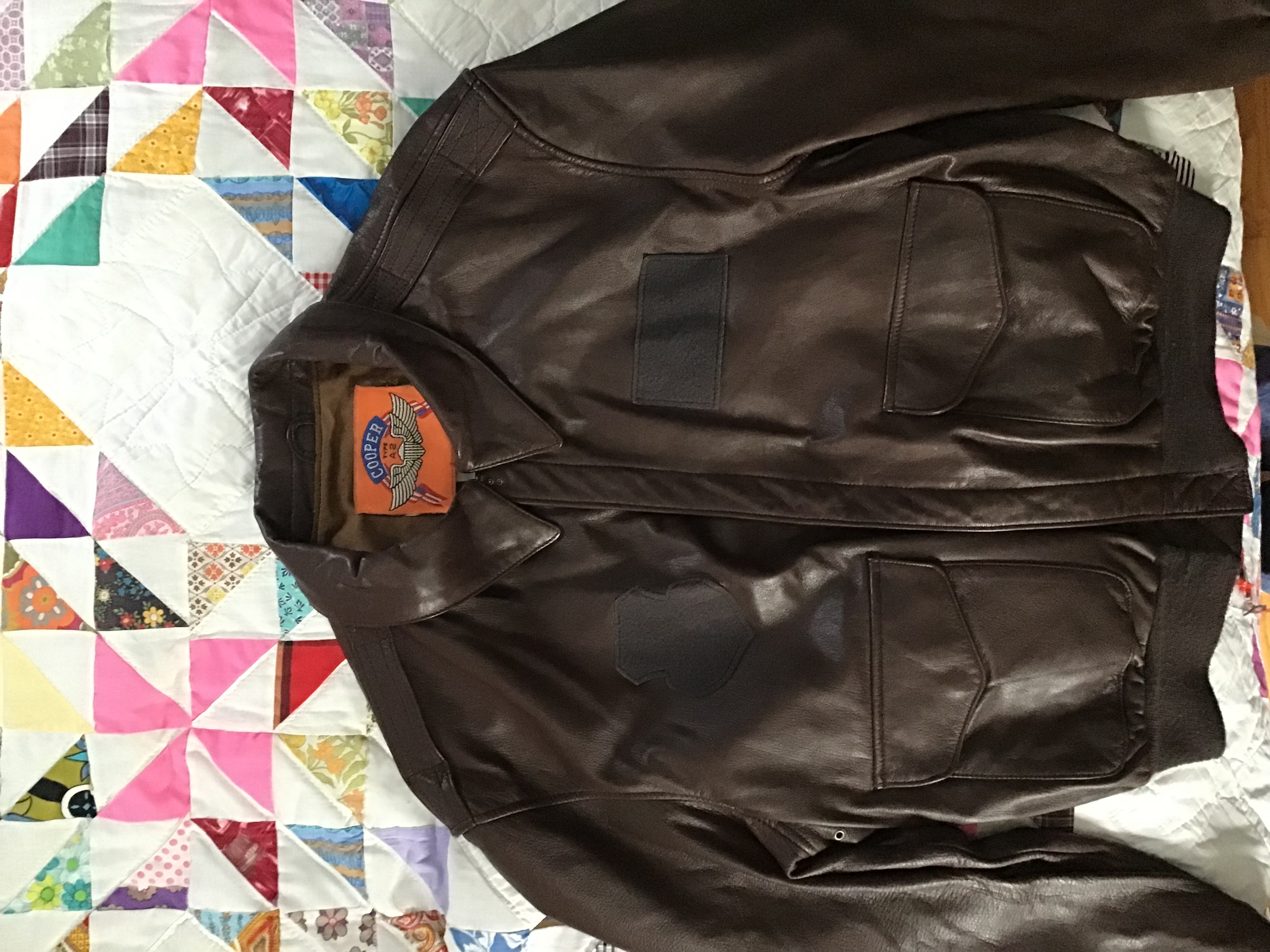 Cooper a2 leather on sale jacket