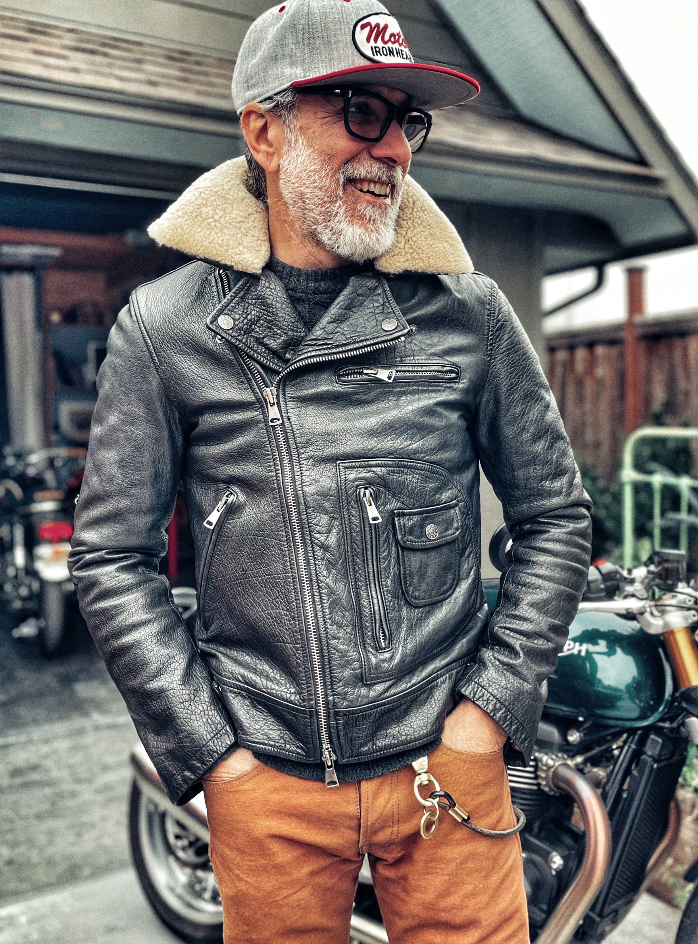 Deus nail leather discount jacket