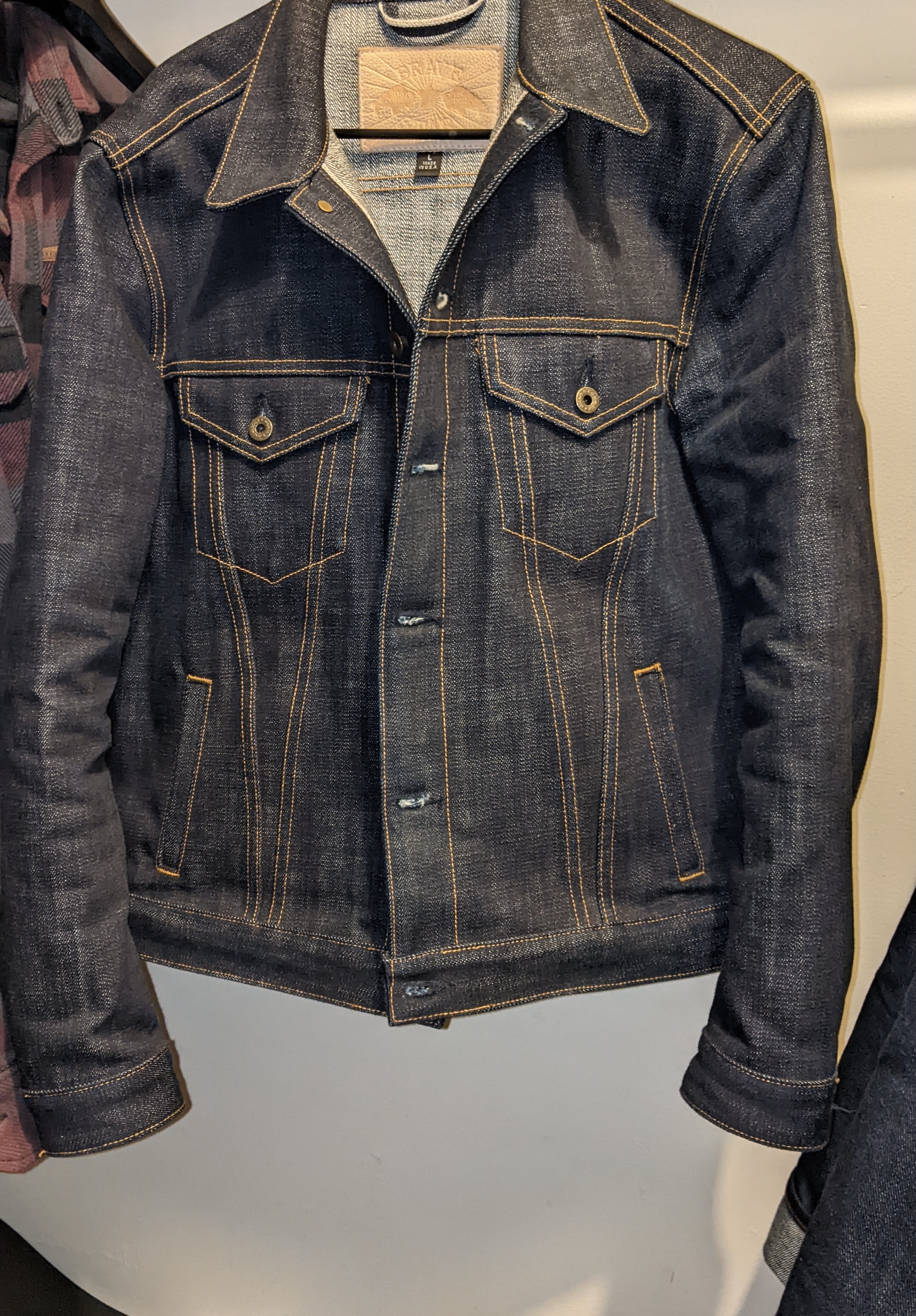 Brave Star Jacket's After 10 1/2 Months Update On Year 2 Redline Rally Denim  Fade Competition 