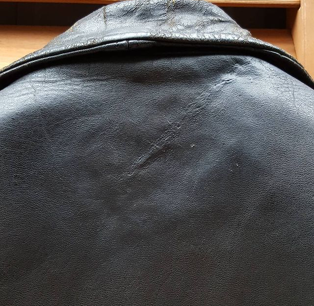 Restoration work - cracked leather (Can one stop it from