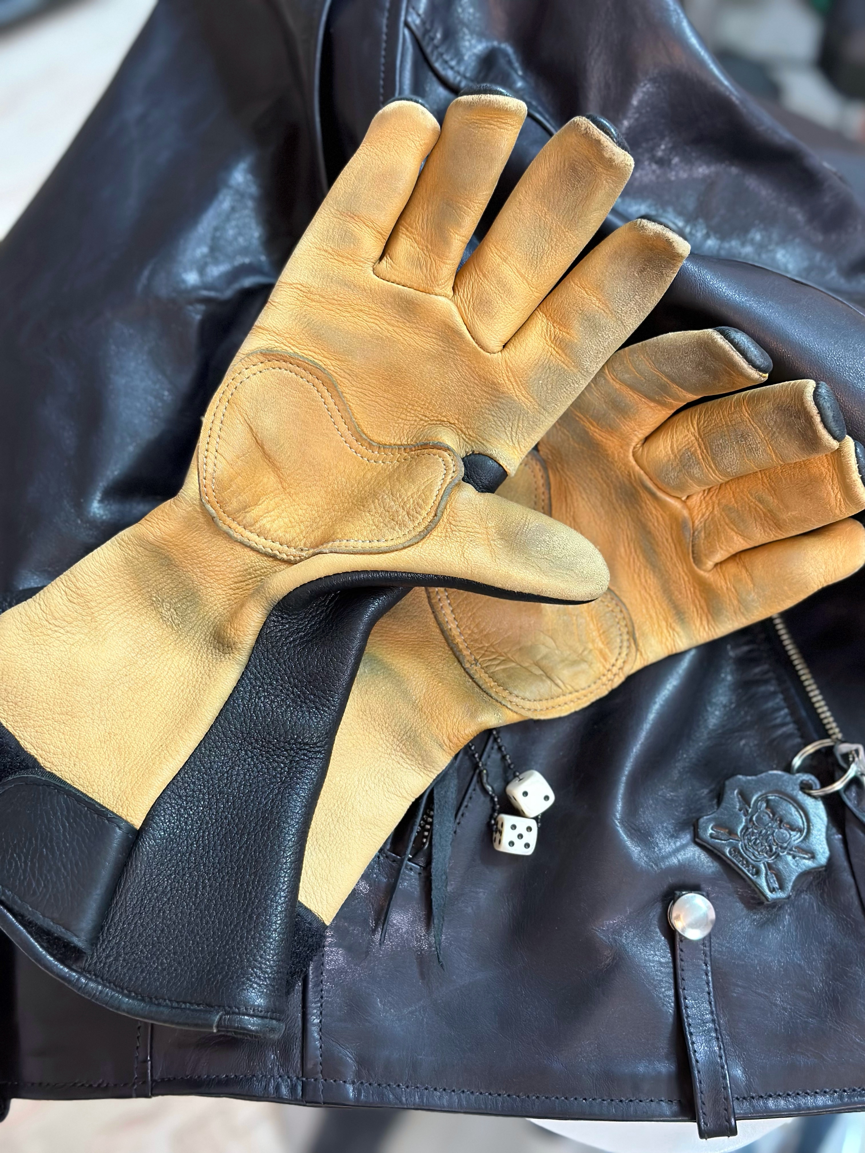 Goatskin Work Gloves-Size XS - Fox Creek Leather