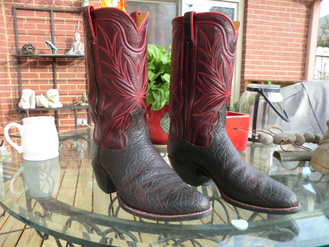 Lucchese hot sale kangaroo boots