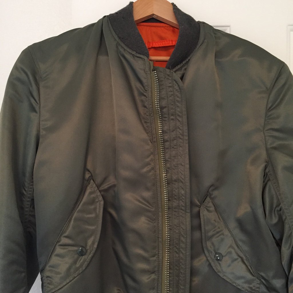 WANTED: Original Alpha MA-1 jacket, Steve McQueen The Hunter XL