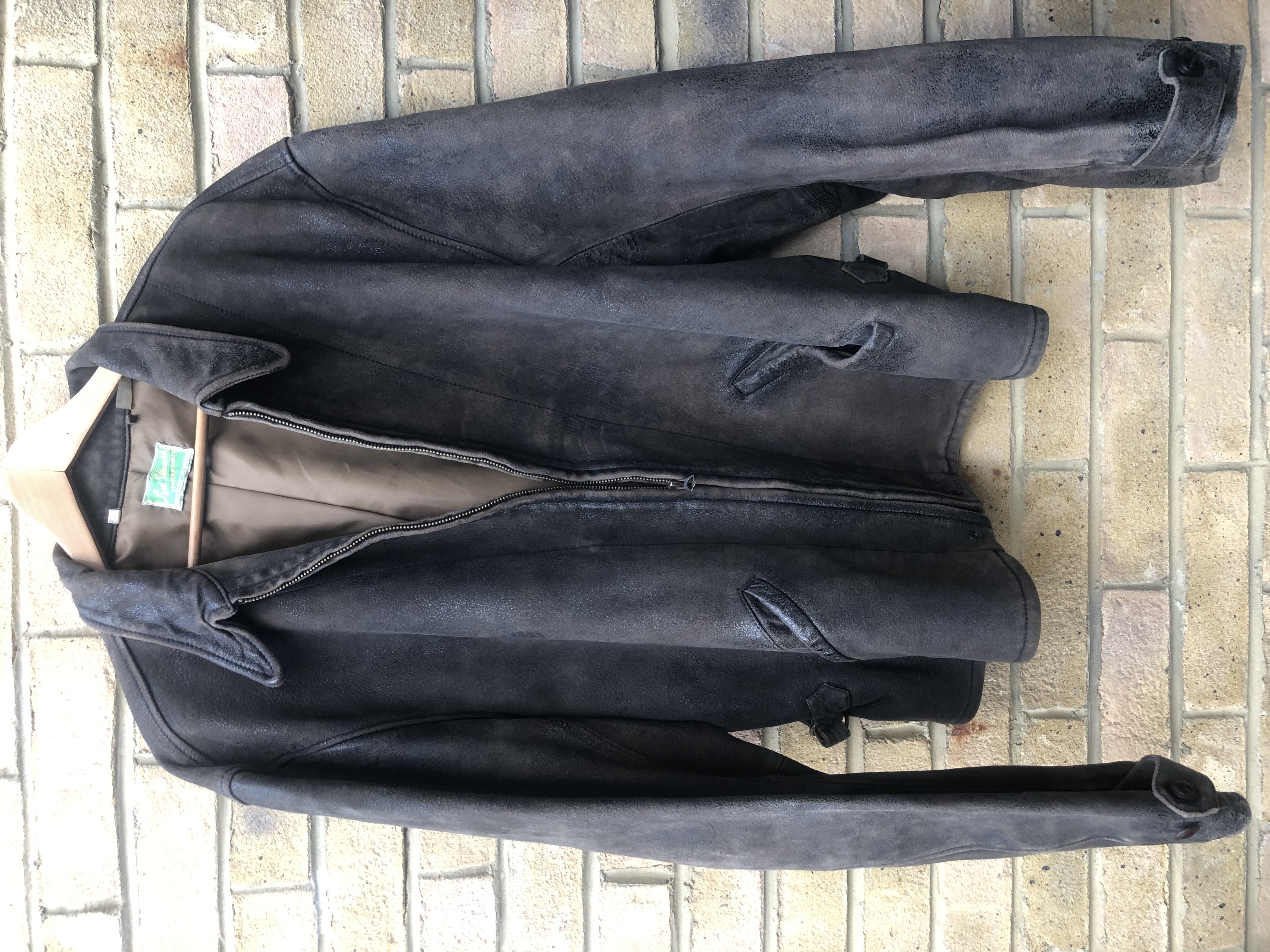LVC LEVIS VINTAGE CLOTHING SUNSET MENLO JAMES BOND SKYFALL LEATHER JACKET  1930s REPRODUCTION