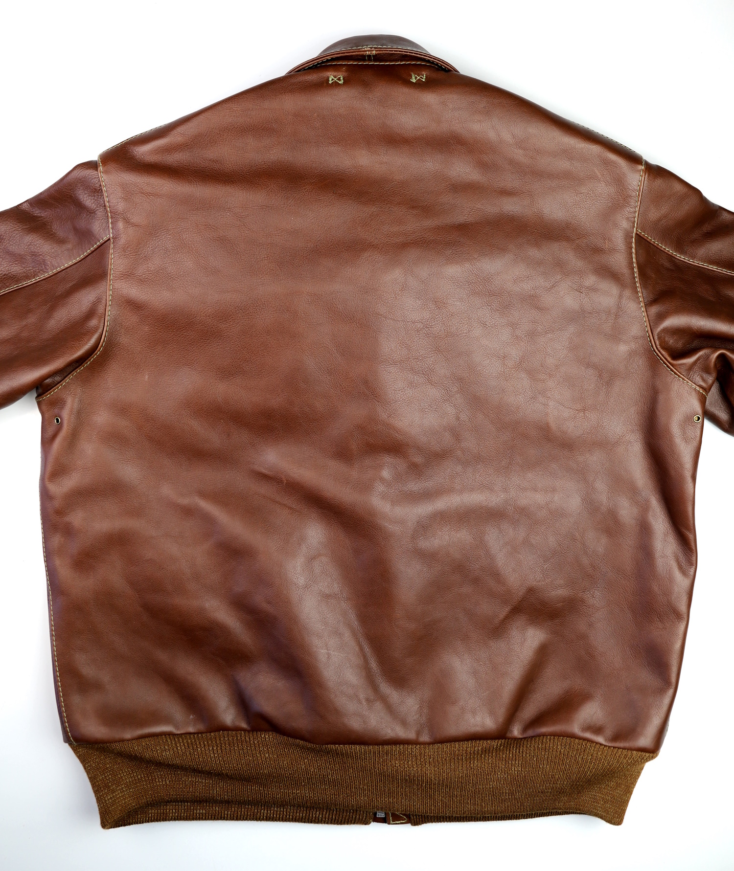 Aero A-2 18775 Russet Vicenza Horsehide UR8 back.jpg