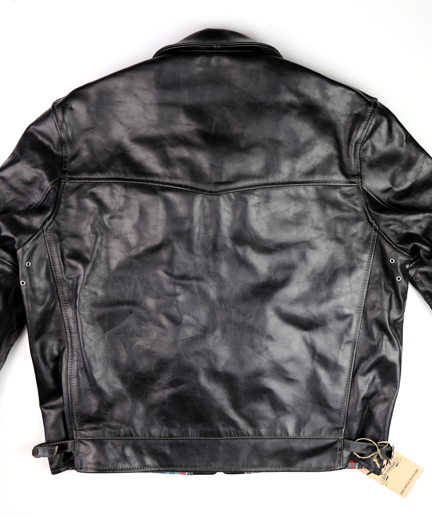 Aero Highwayman Black CXL Steerhide CB1 back.jpg