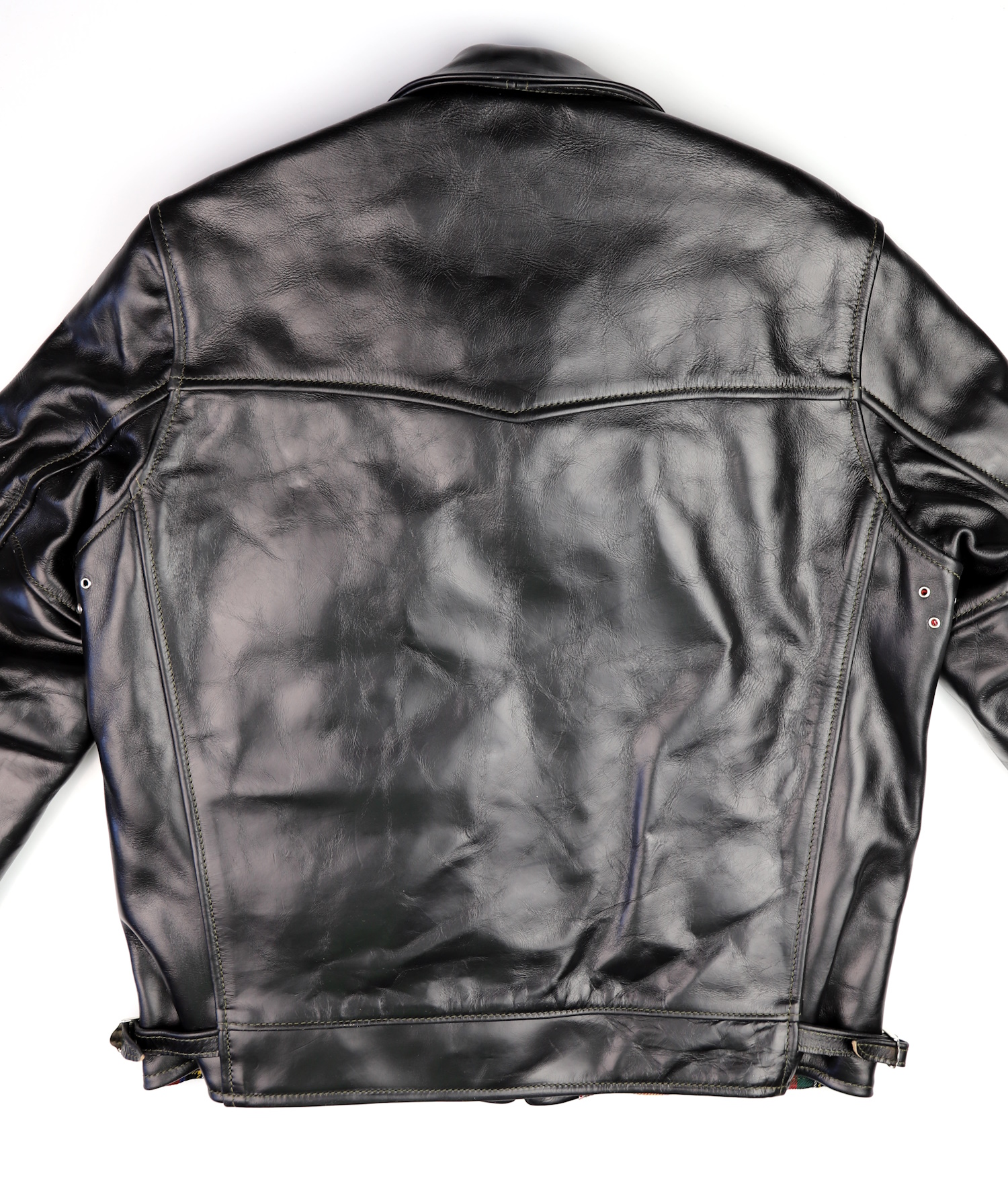 Aero Highwayman Black CXL Steerhide RV8 back.jpg