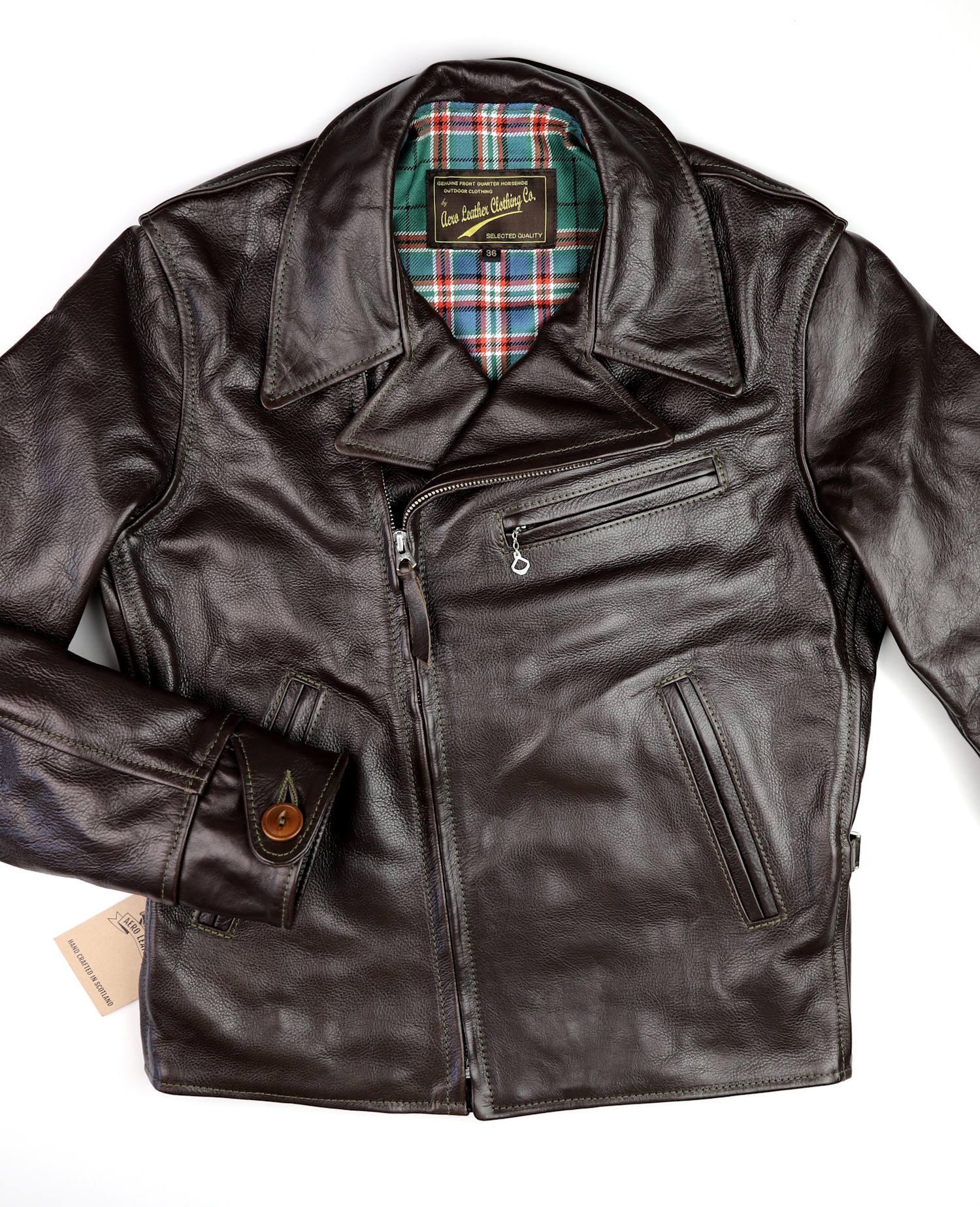 Aero Hooch Hauler Dark Seal Vicenza Horsehide 36J front.jpg