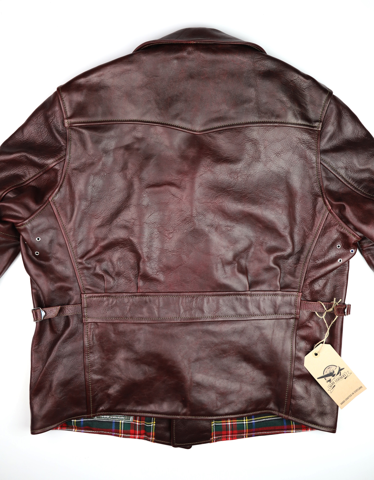 Aero Maxwell Tumbled Cordovan CXL FQHH back.jpg