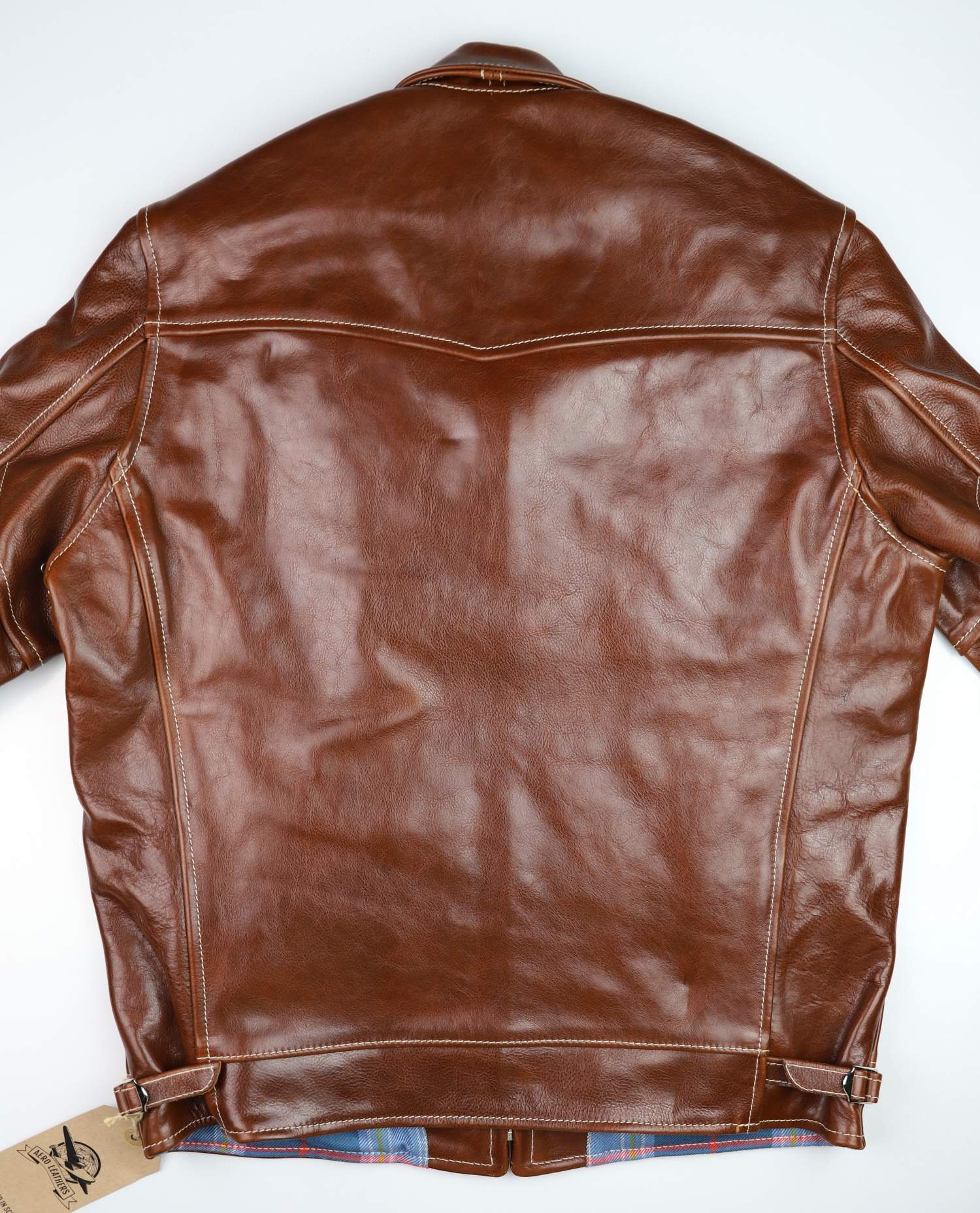 Aero Premier Highwayman Russet Badalassi Cowhide DR2 back.jpg