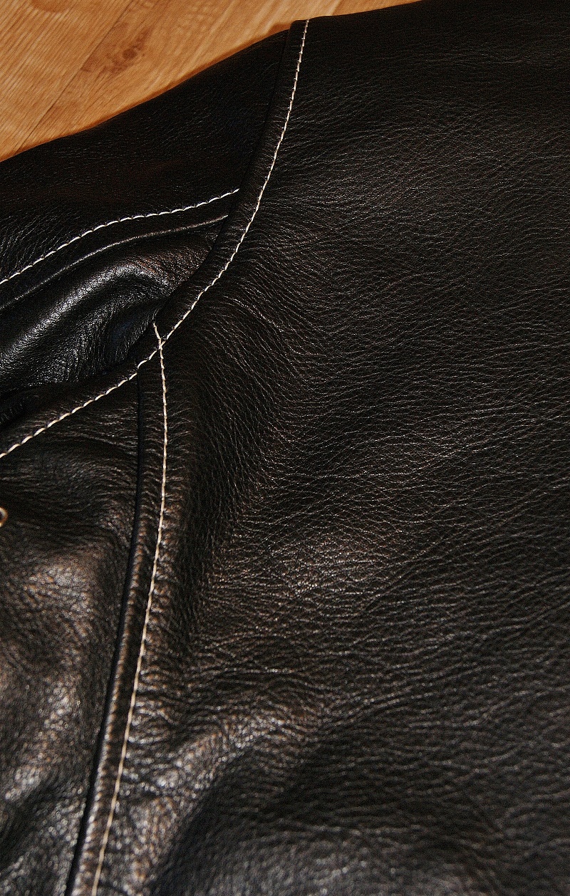 Aero Ridley Black Vicenza Horsehide upper back 1.jpg