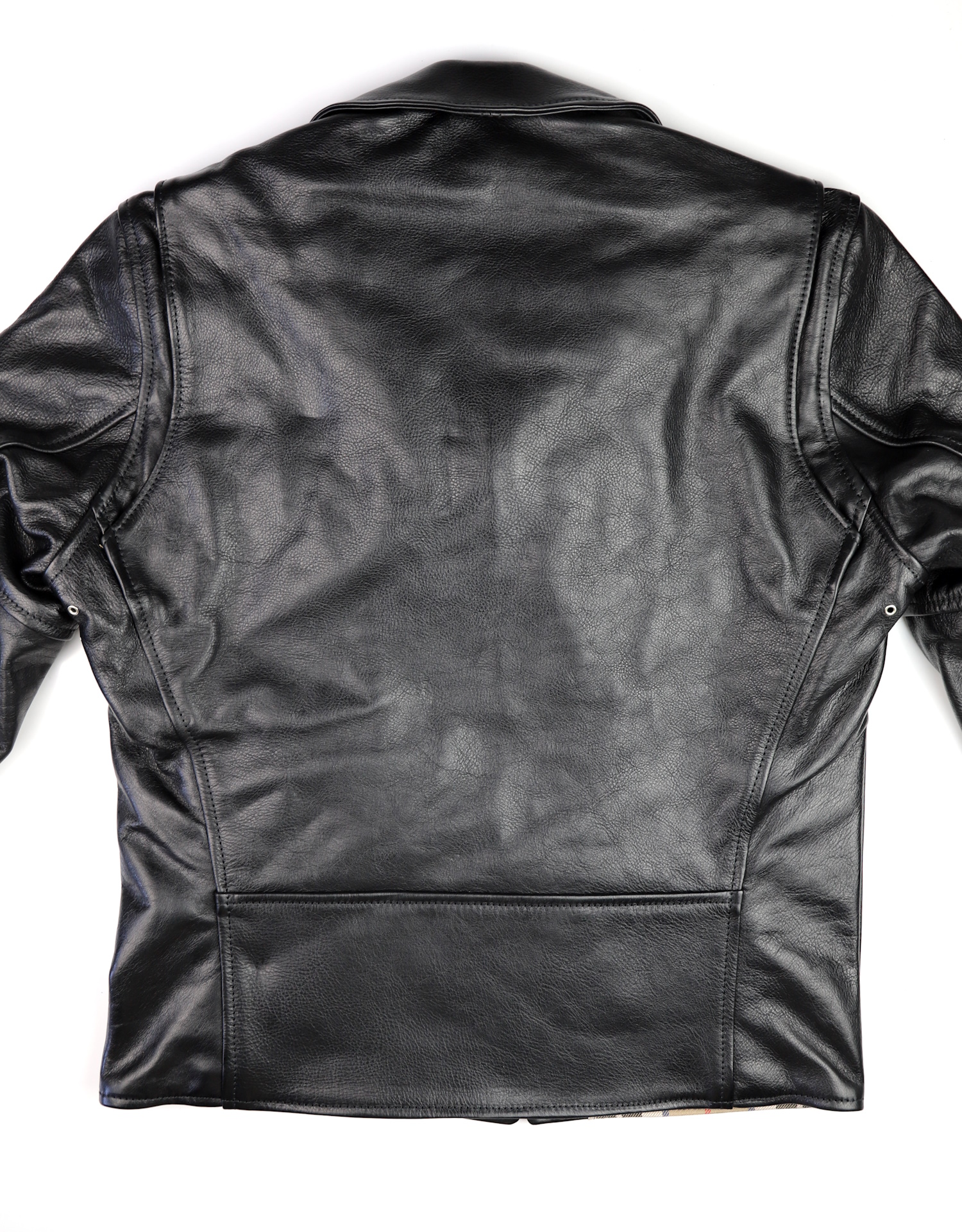 Aero Sheene Black Vicenza Horsehide F49 back.jpg