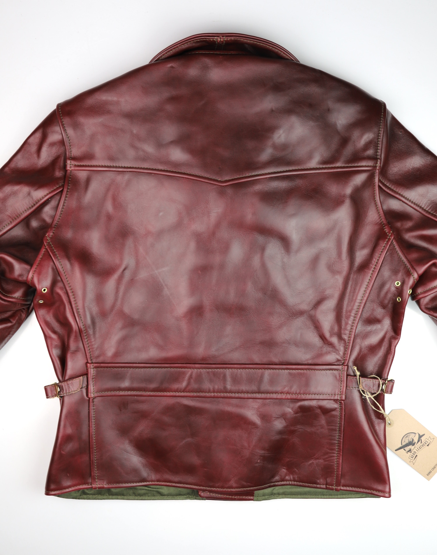 Aero STF Bootlegger Cordovan CXL Steerhide back.jpg