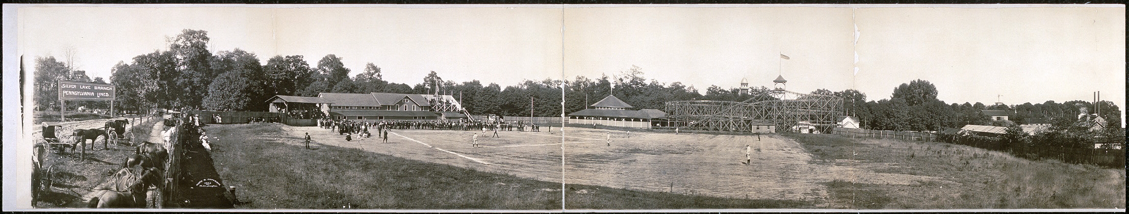 Baseball park, Silver Lake, Ohio, 1905.jpg