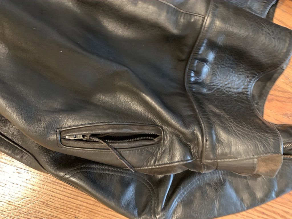 Mk2 SportRider Black Competition Weight Leather Motorcycle Pants