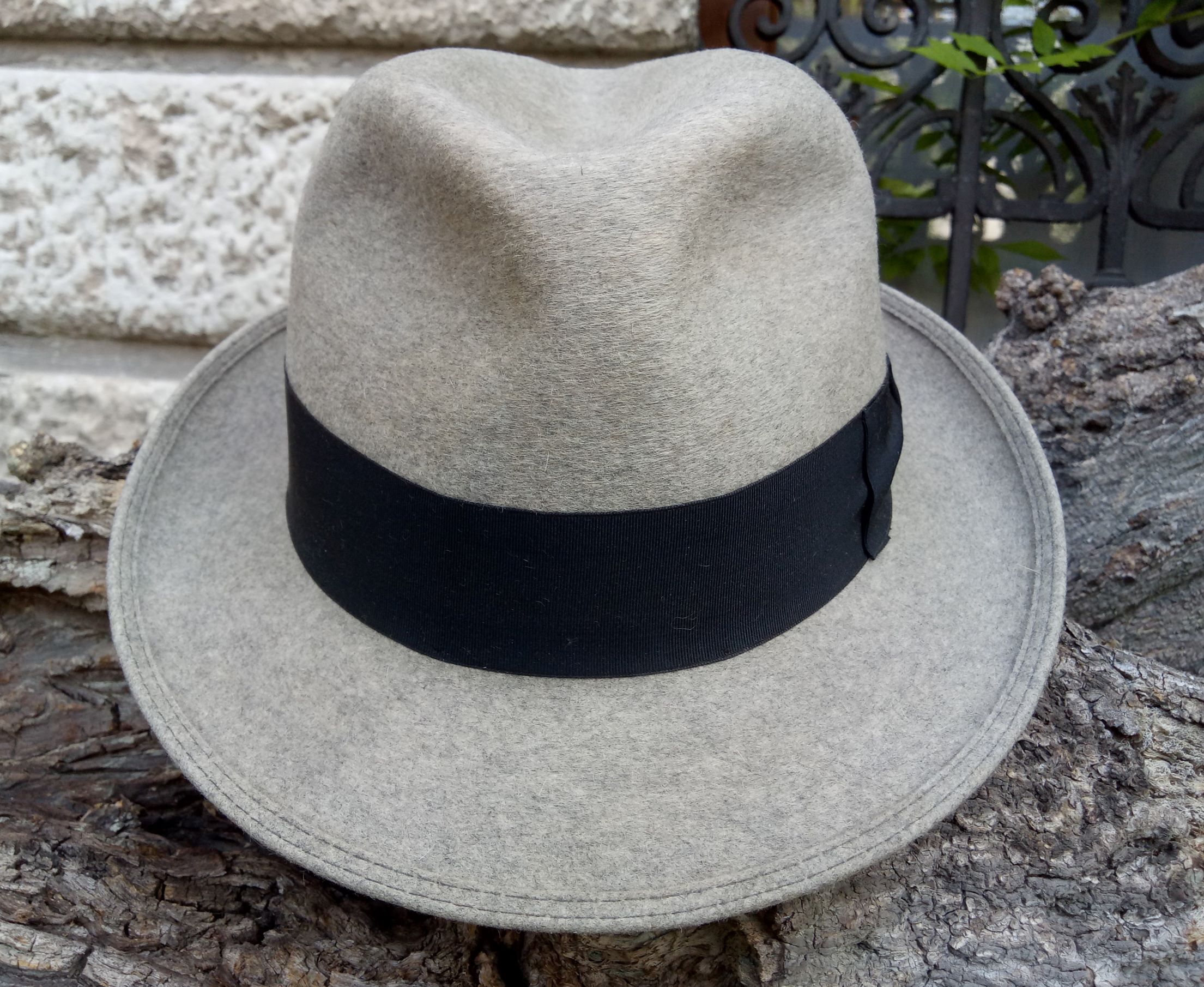 Borsalino Qualit Extra Superiore size 6 or 7 3 8 US true size