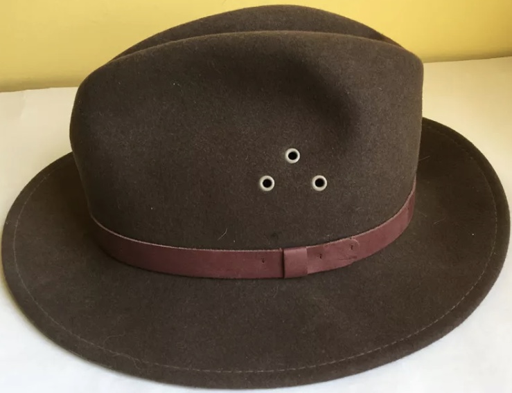 Fedora HAT w-Louis Vuitton Braid/Band, Disappointing Workmanship/Quality