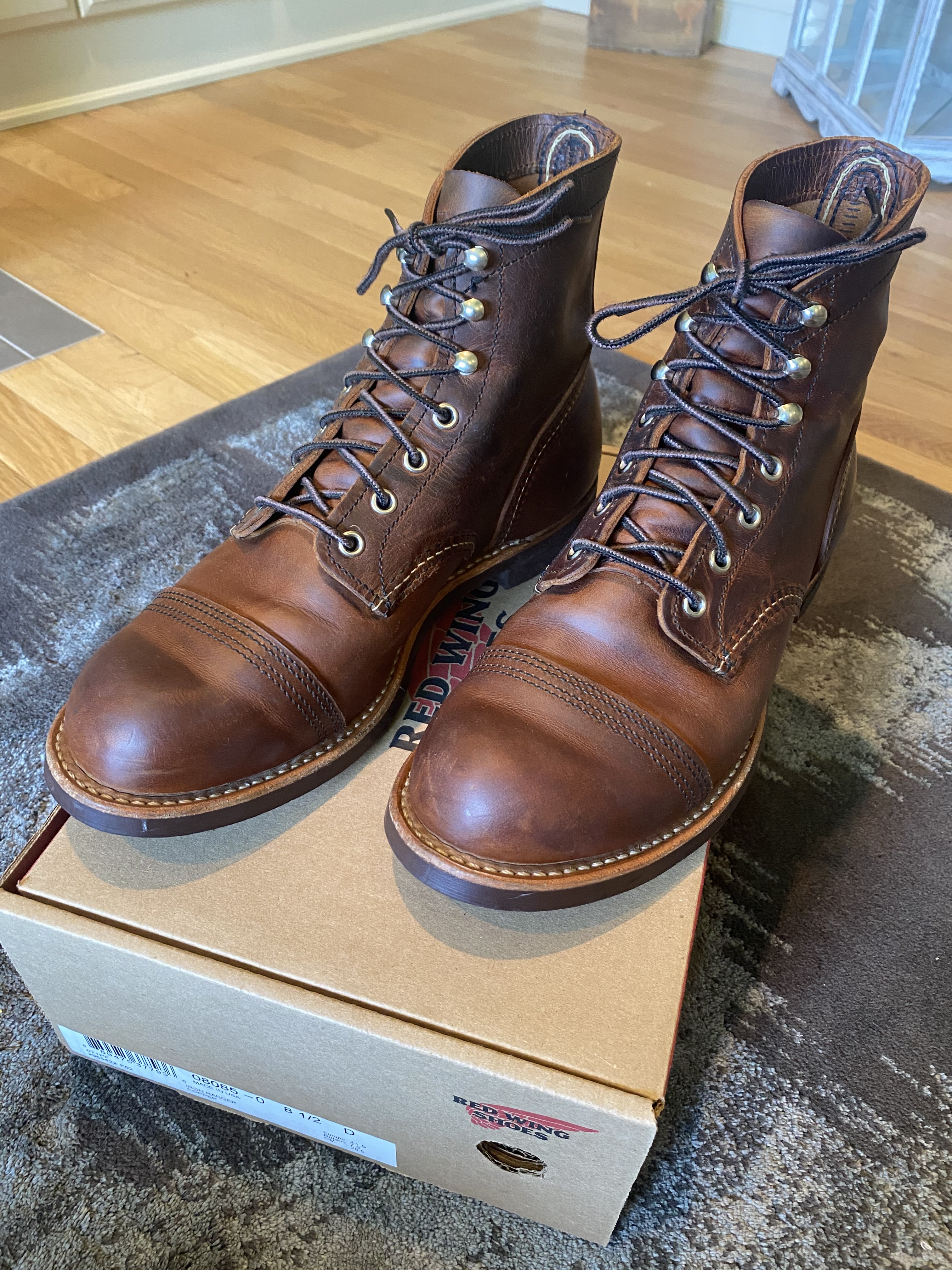 Redwing Iron Ranger 8085 Copper 8.5D | The Fedora Lounge