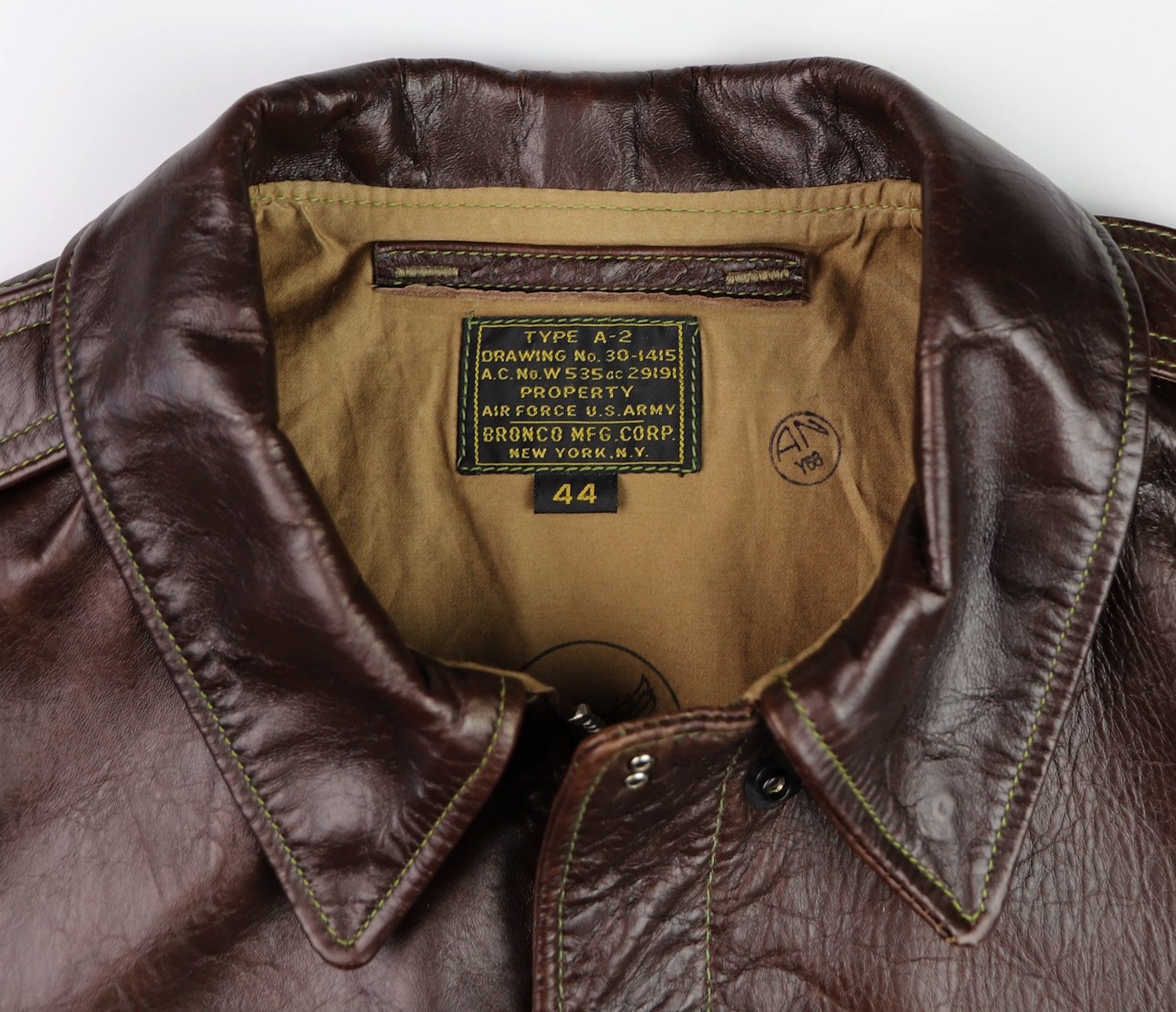 Goodwear A-2 Seal Horween collar.jpg