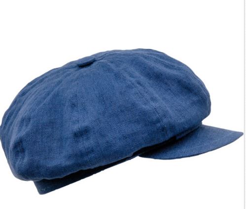 Hat-Cap-Sterkowski linen,blue.JPG