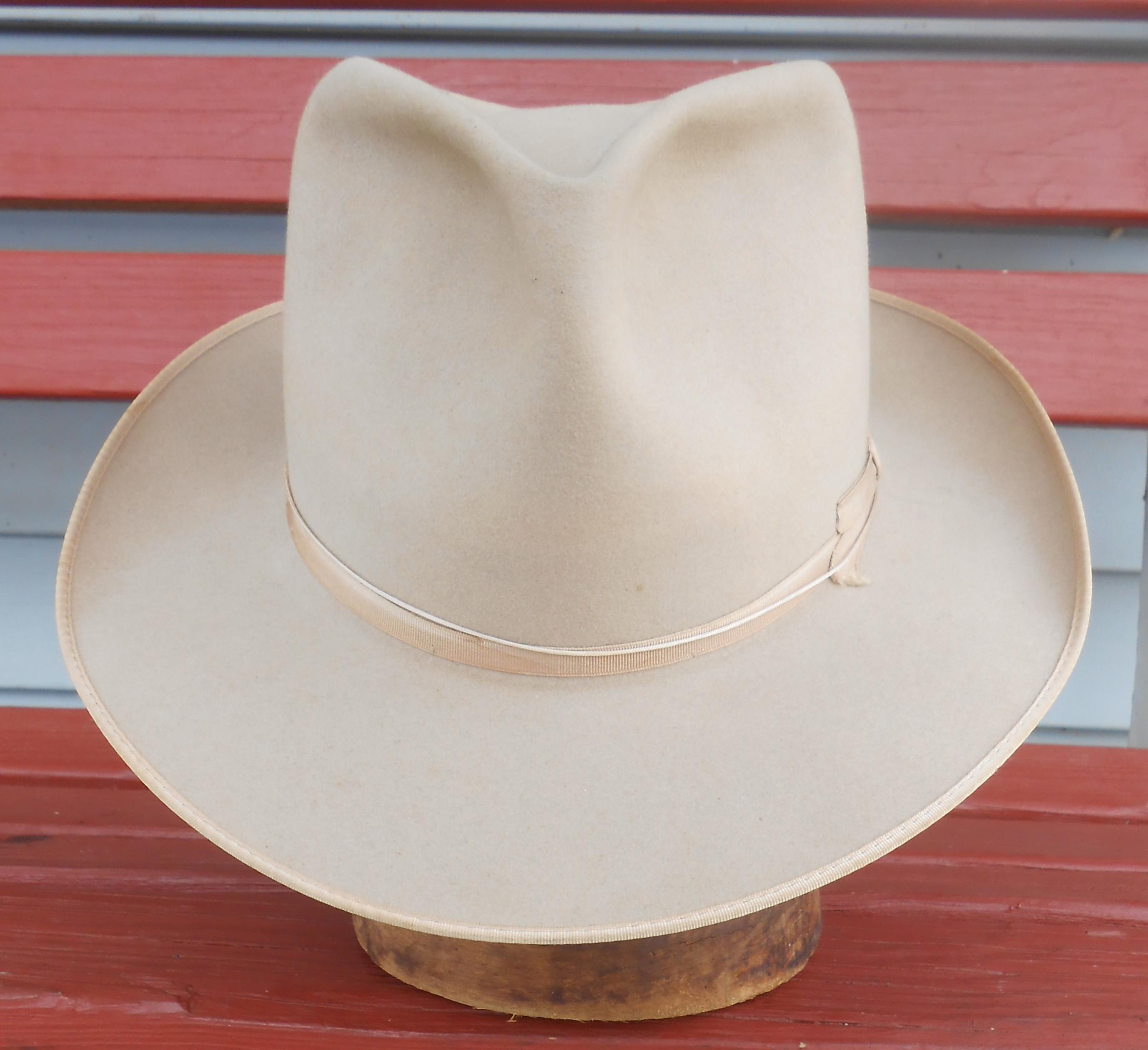 Stetson Open Road Royal DeLuxe 1940s - Size 7 3/8 | The Fedora Lounge