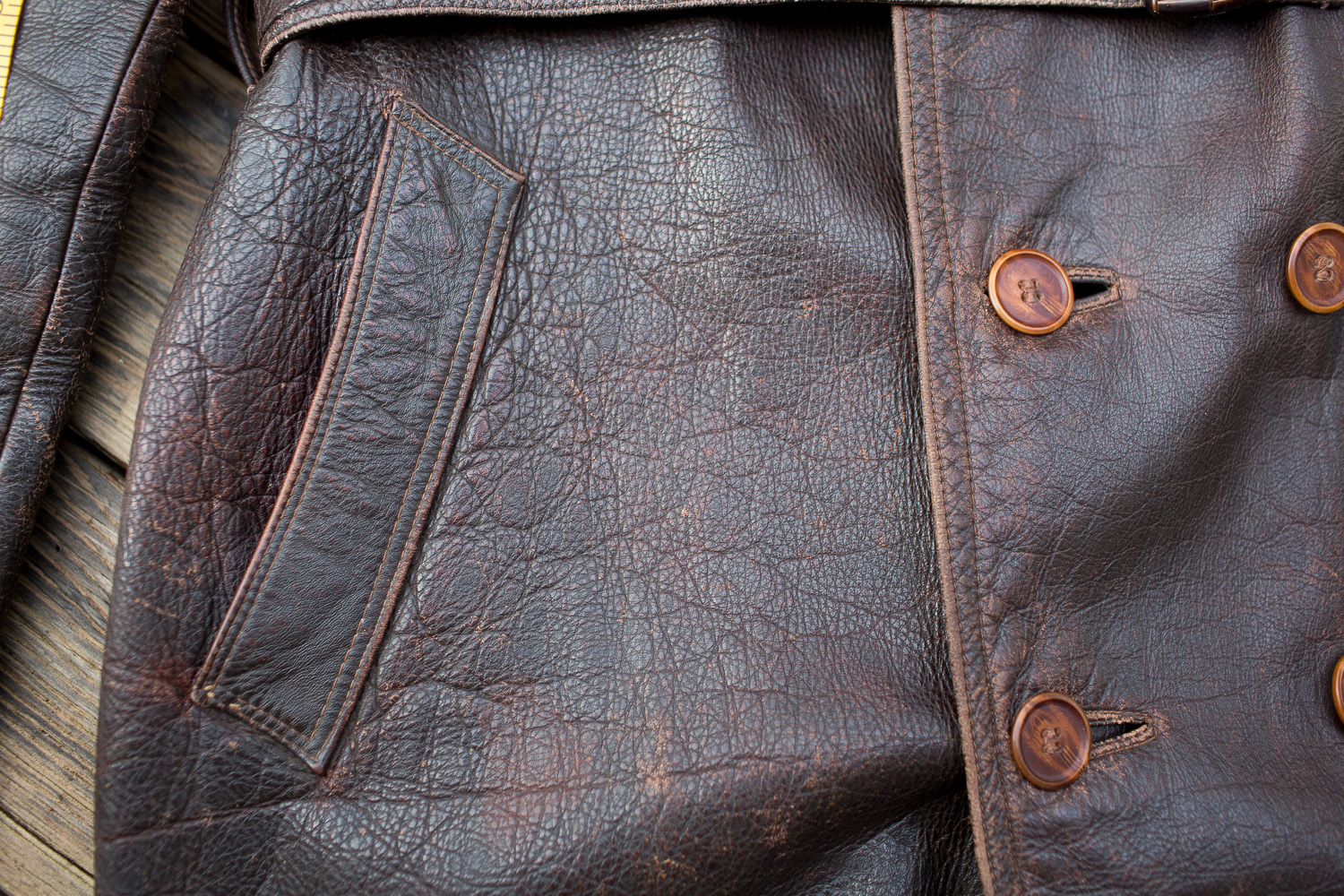 Leather long car coat 1900-1910s – pre WW1 - Horsehide? – 42-44 | The ...