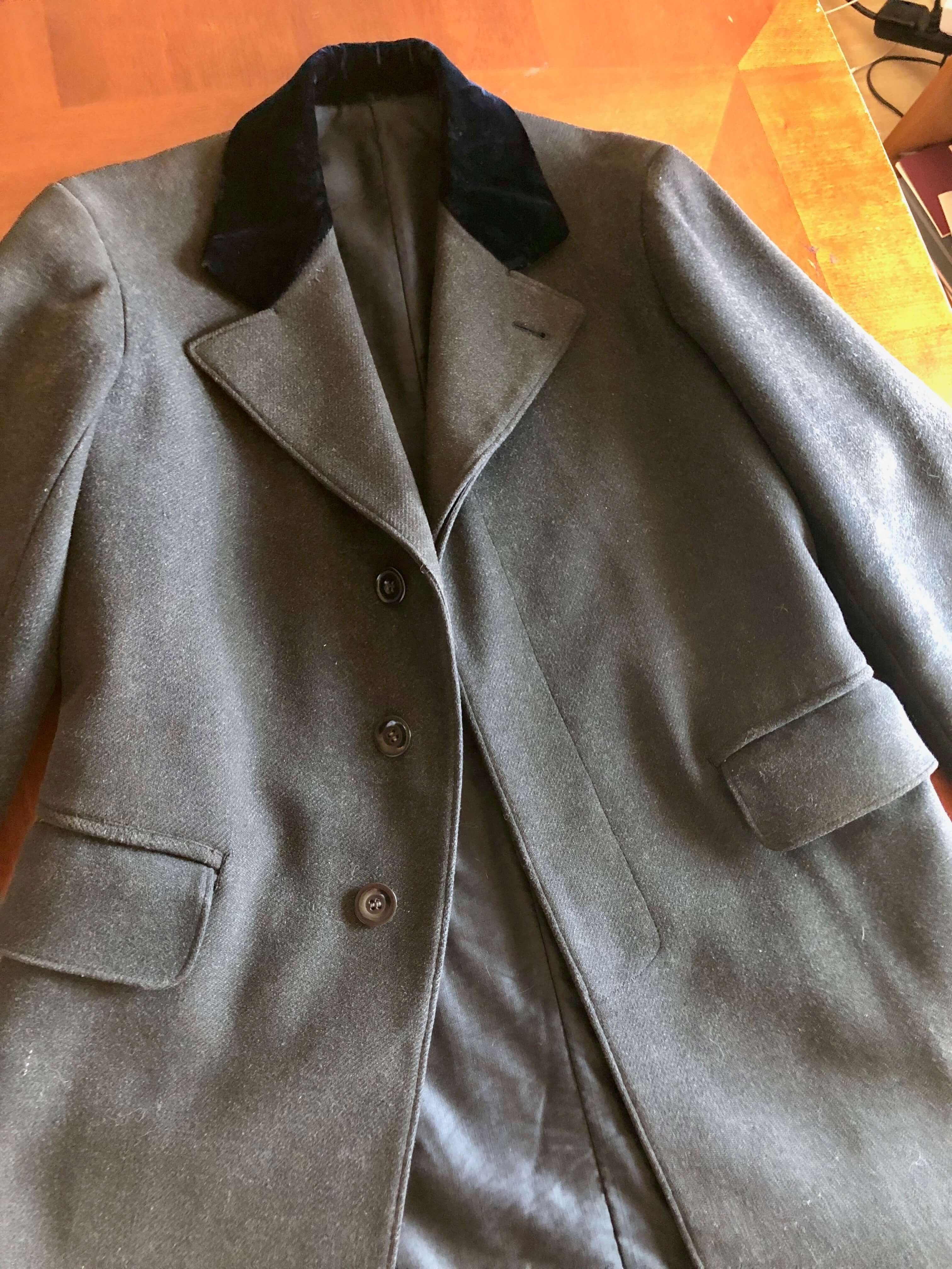 Original Edwardian Era Top Coat / Overcoat | The Fedora Lounge