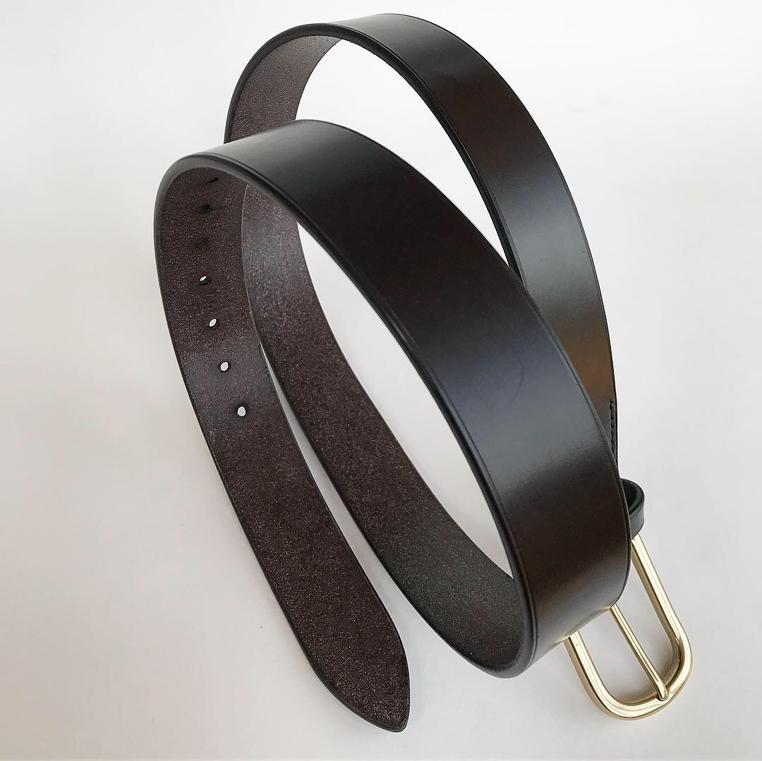 Handmade English bridle belts | The Fedora Lounge