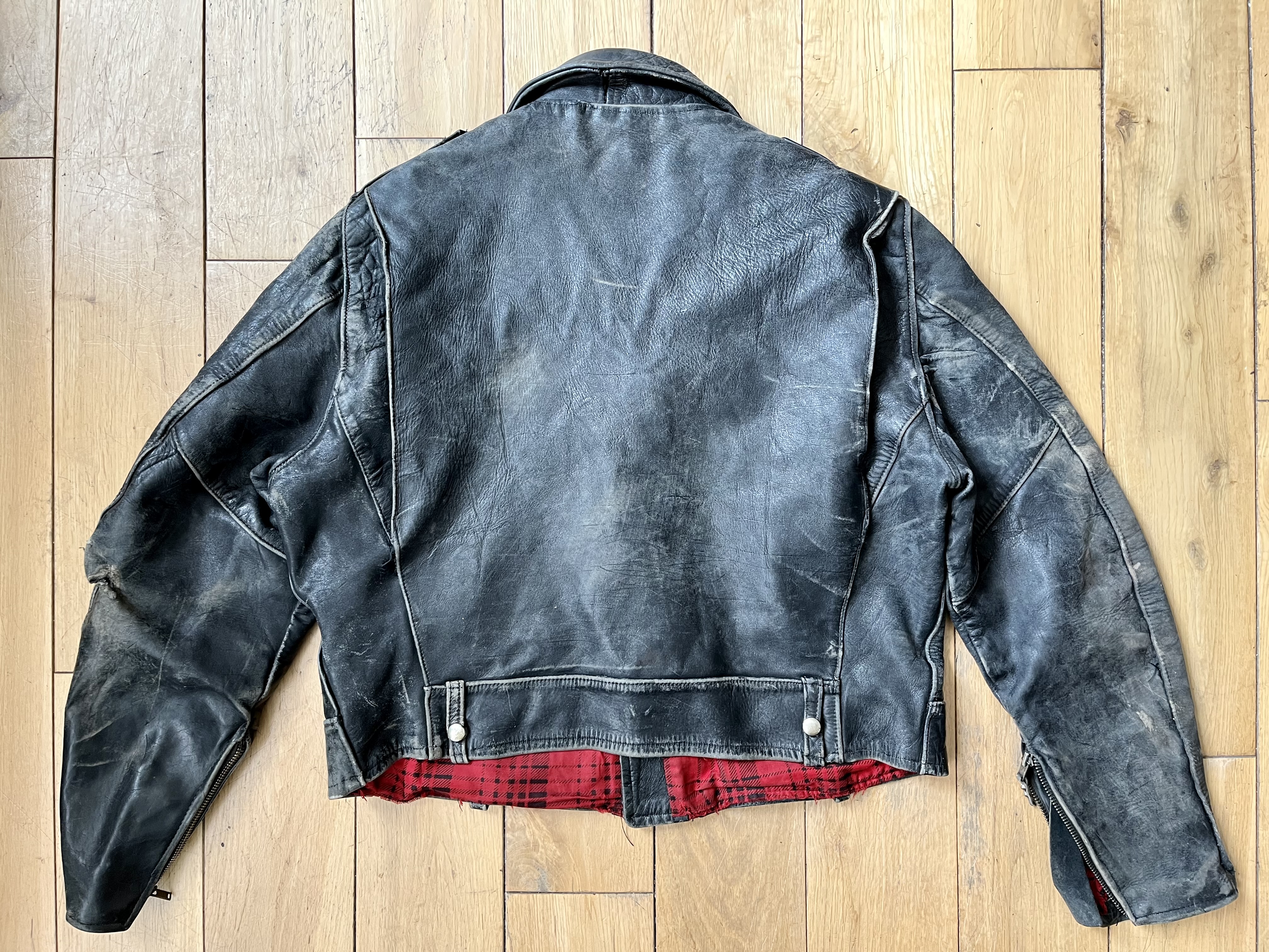 On the Roam x The Real McCoy's x Harley Leather jacket