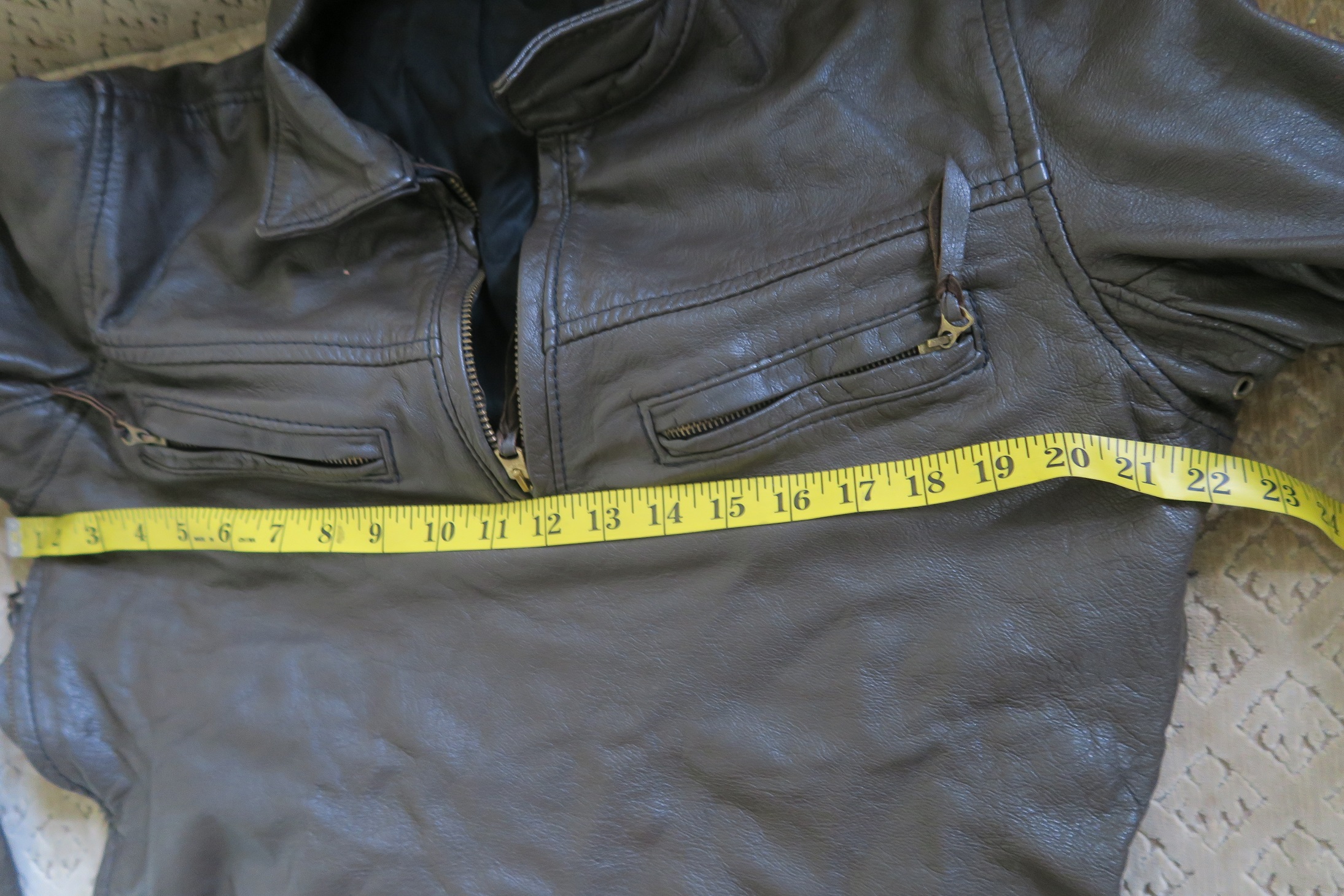 Langlitz Timberline goatskin leather pullover jacket | The Fedora Lounge