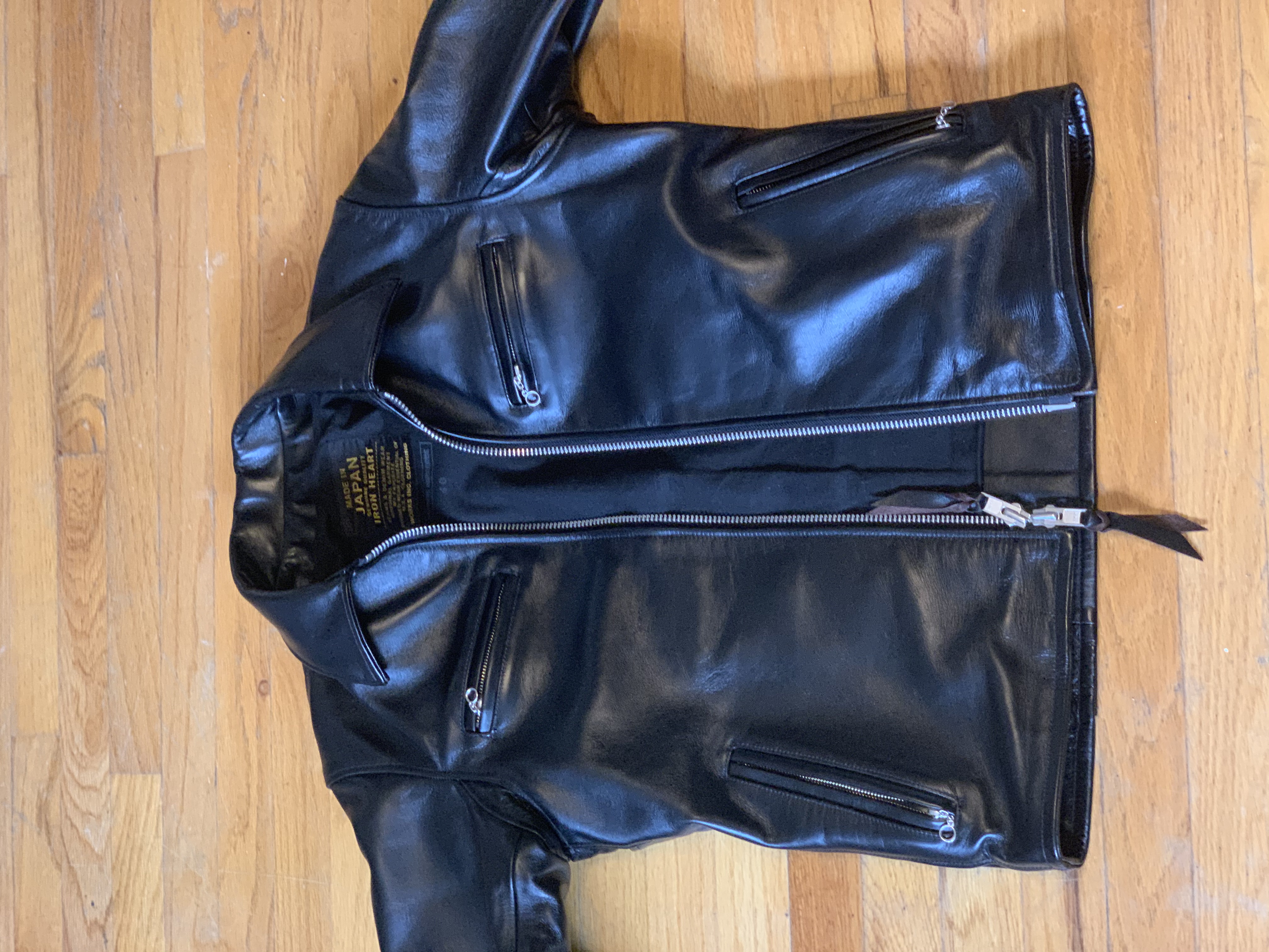 Iron Heart Horse Hide Leather Jacket Self Edge Edition size 40 - like ...