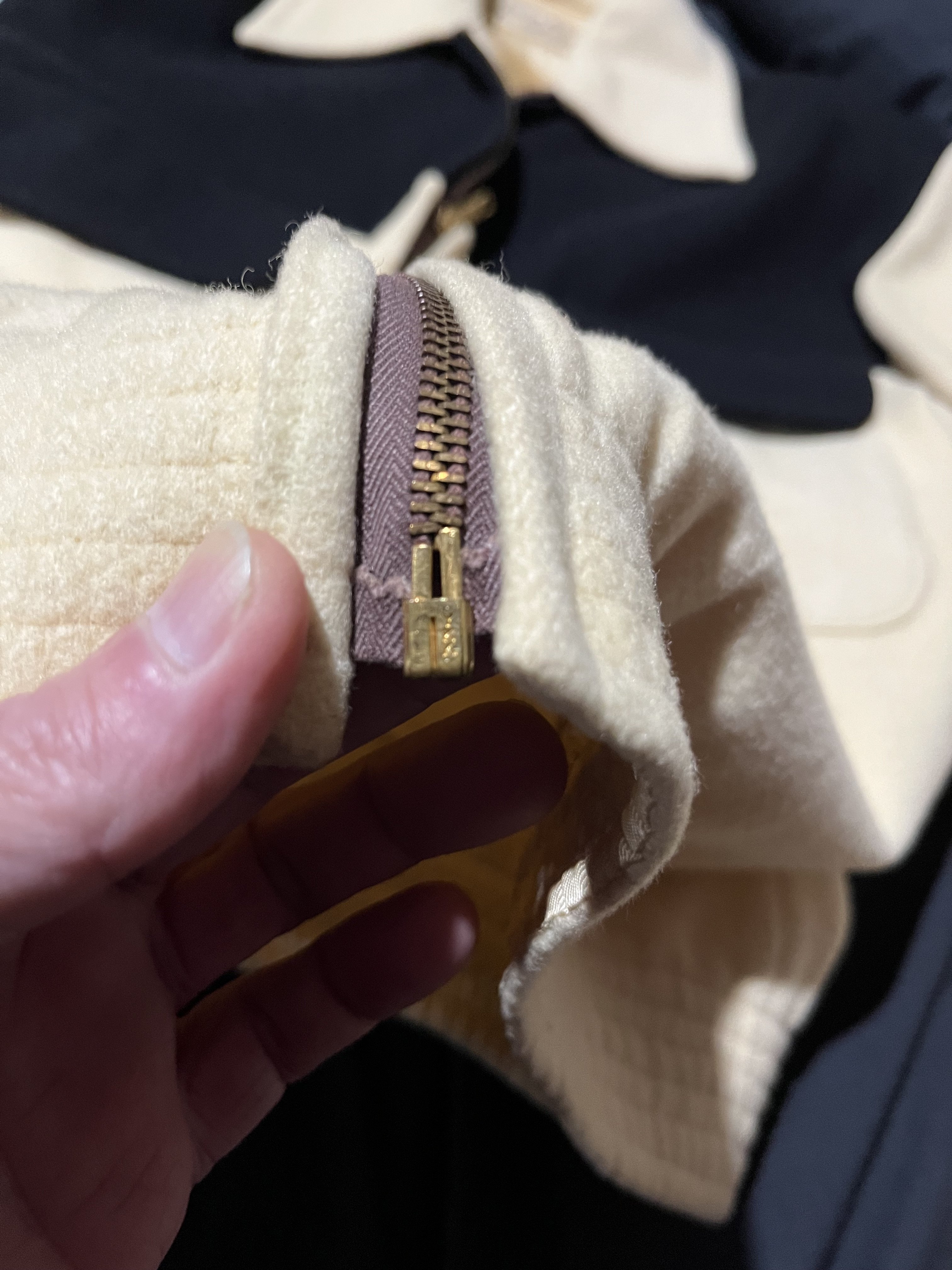 A ykk zip from the 1950s | The Fedora Lounge