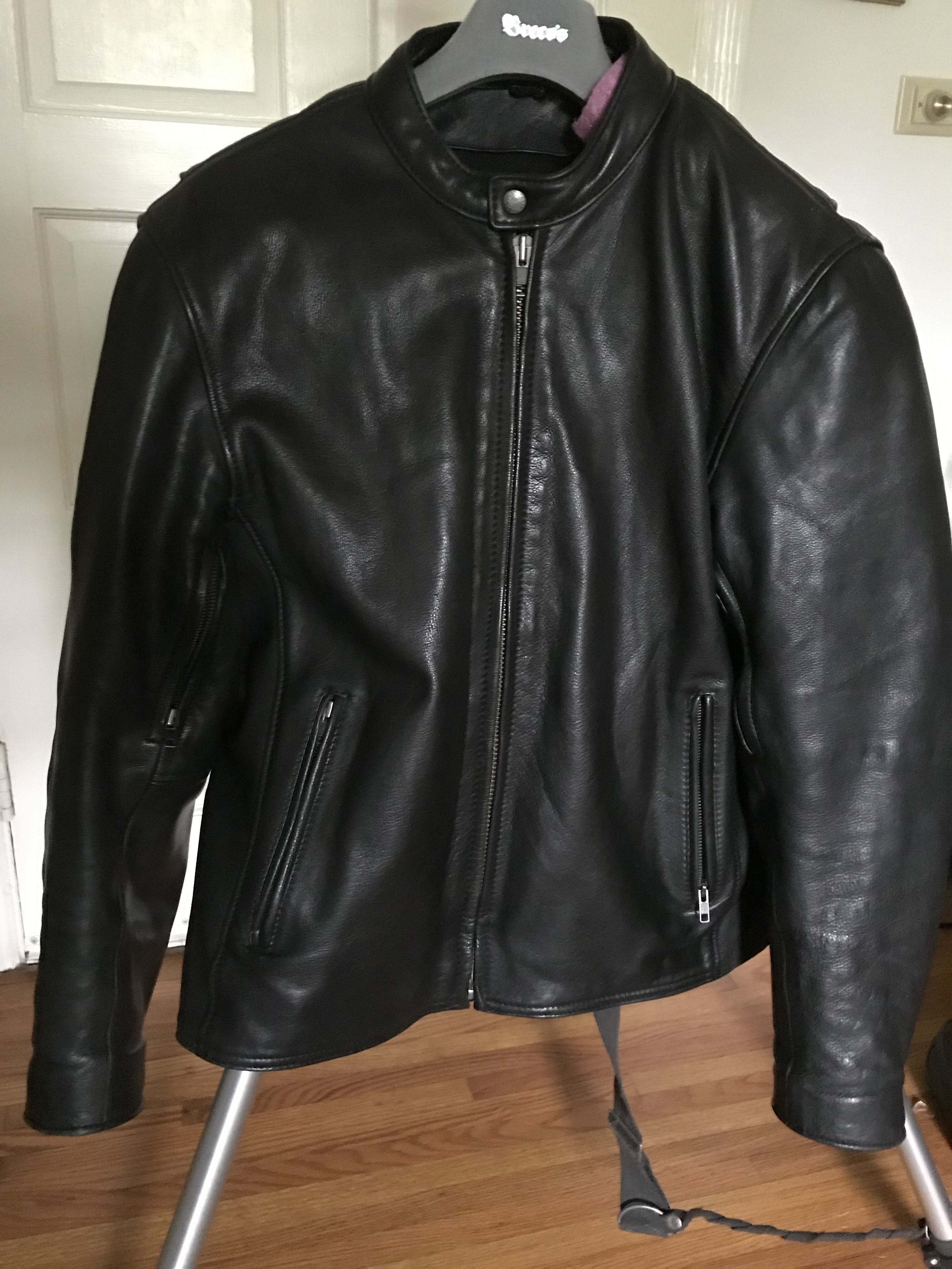 Fox Creek Leather Motorcycle jacket for sale | The Fedora Lounge