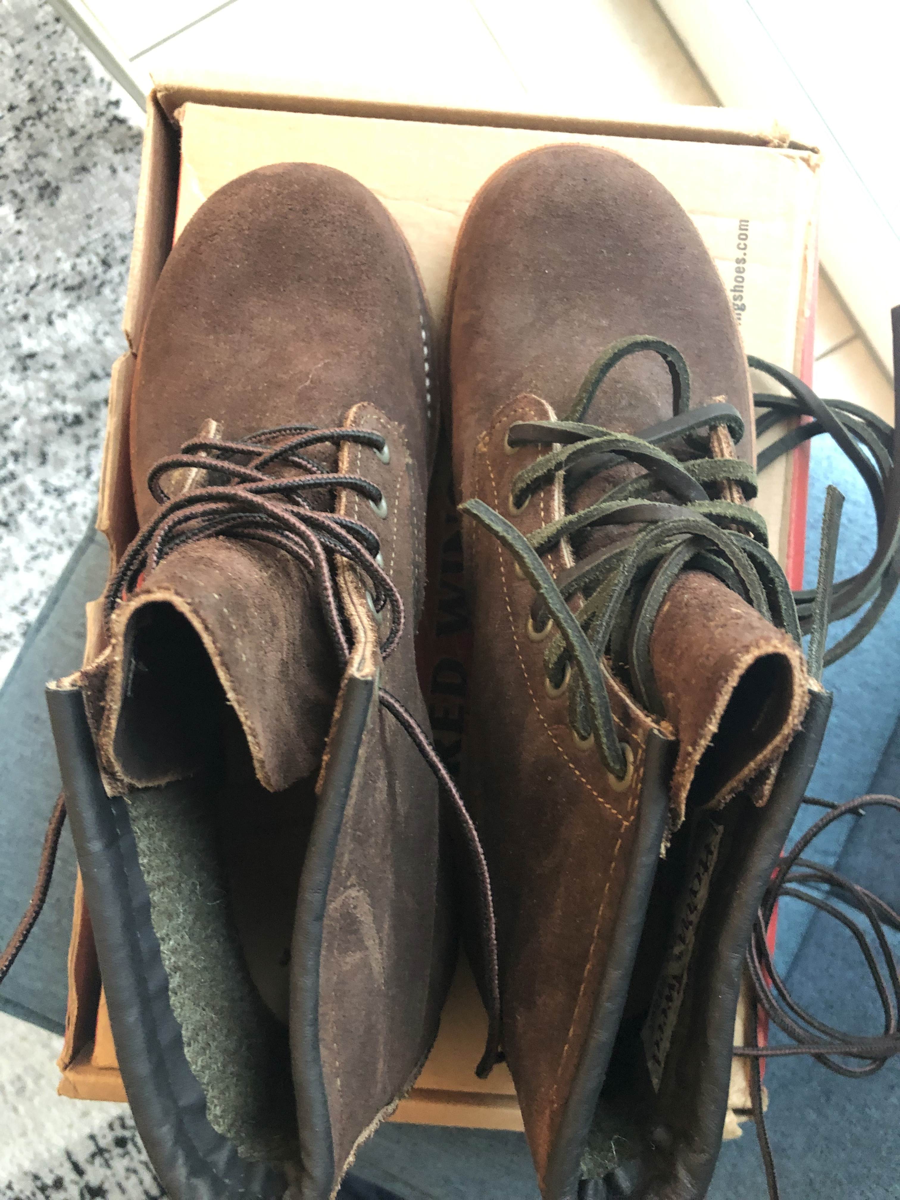 FS: Limited Edition Red Wing x Nigel Cabourn Munson Boots 4618