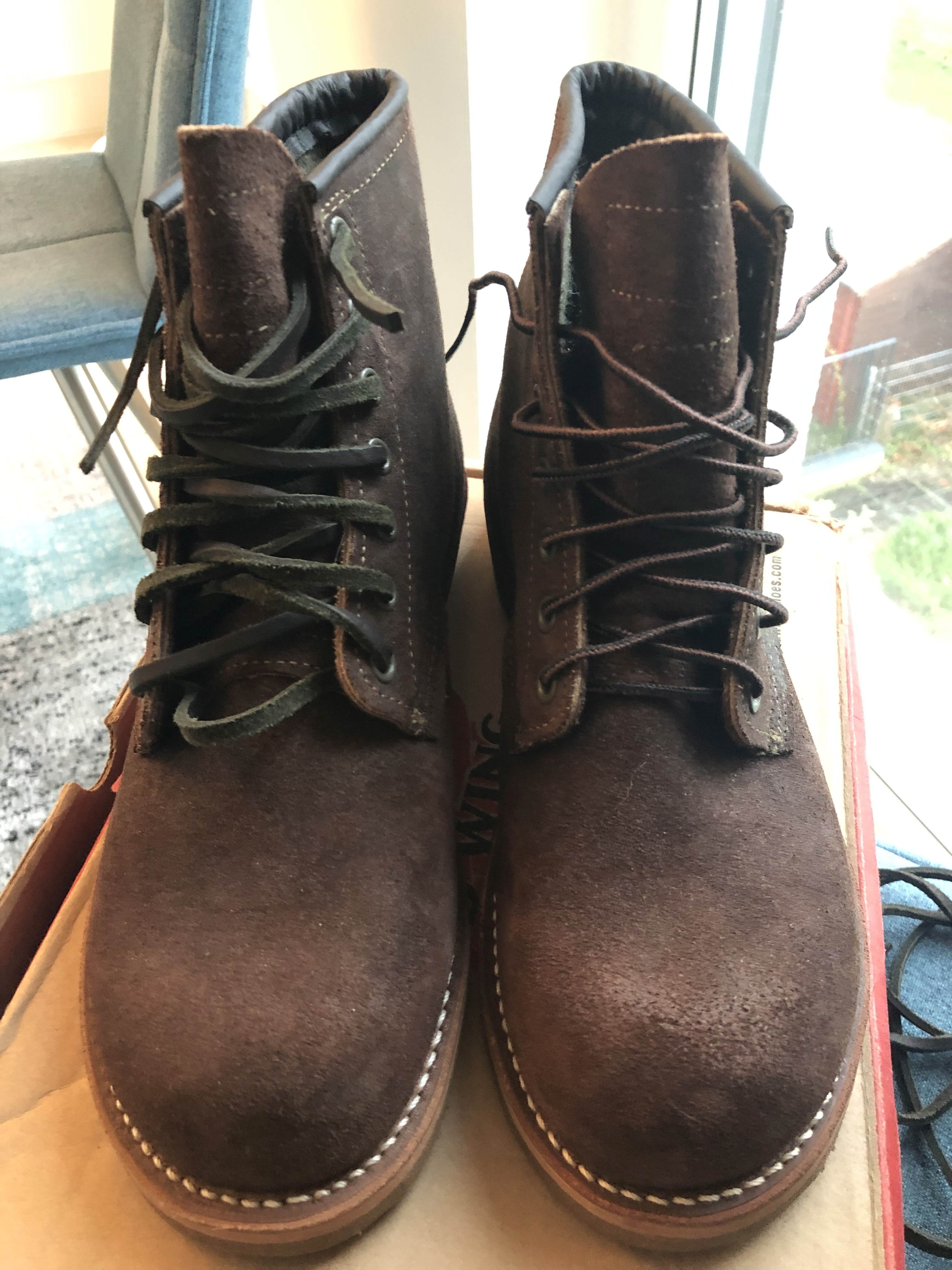 FS: Limited Edition Red Wing x Nigel Cabourn Munson Boots 4618 ...